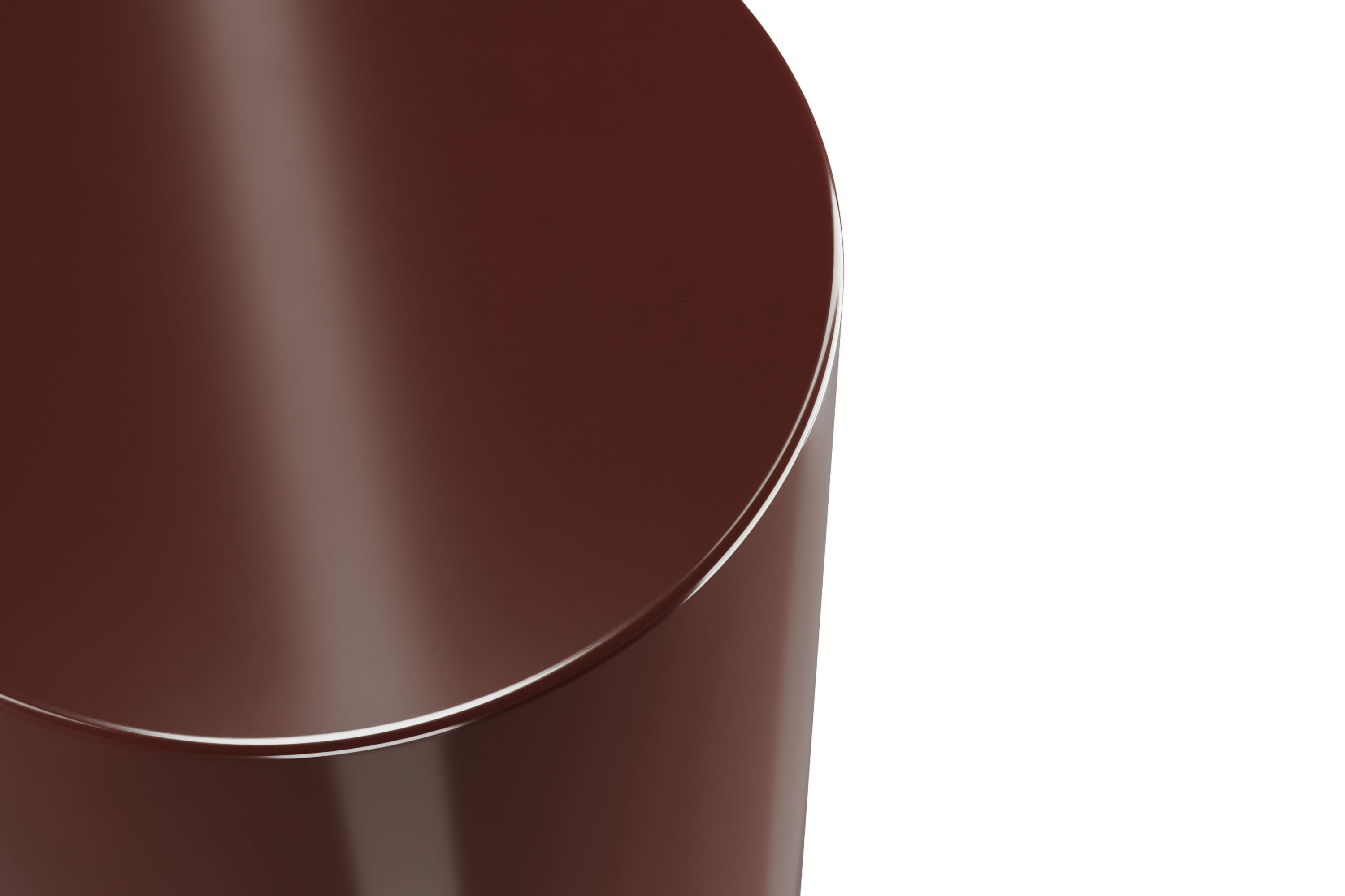 Цилиндрический столик Кай  размер КрасныйлаковыйRAL см. Фото 2