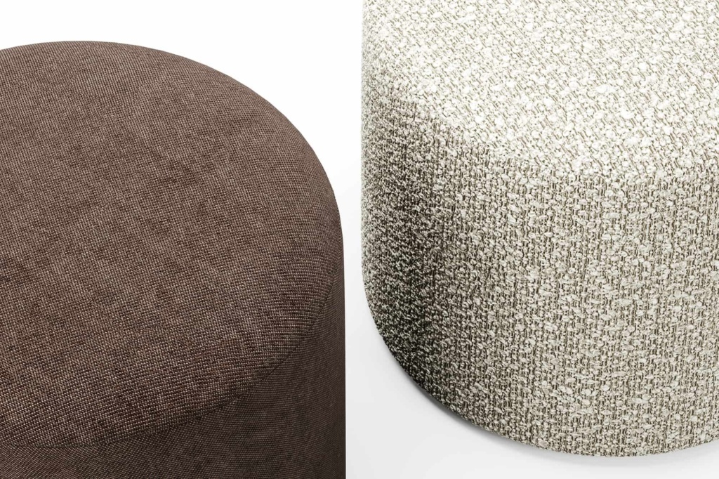 Мягкий круглый пуфик Кеша в прихожую. Фото 5