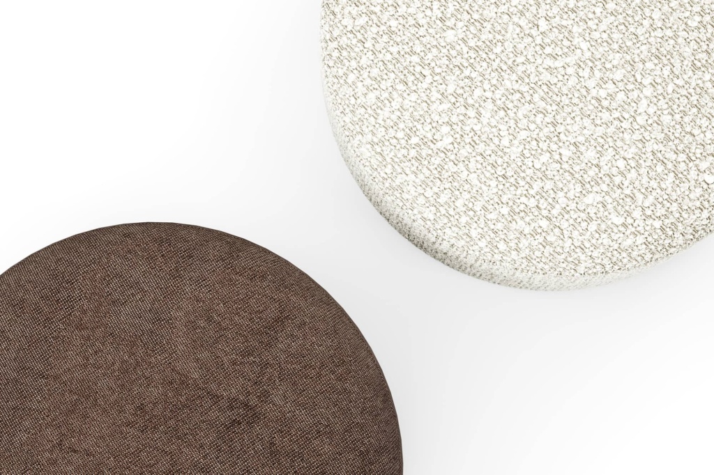 Мягкий круглый пуфик Кеша в прихожую. Фото 6