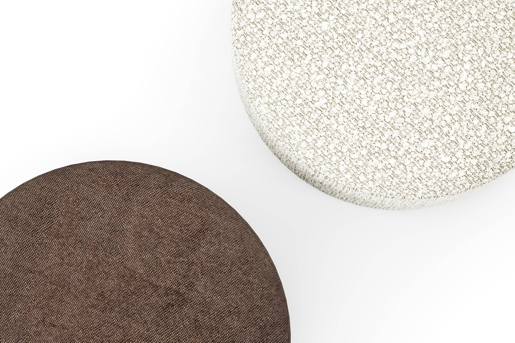 Мягкий круглый пуфик Кеша в прихожую. Фото 6