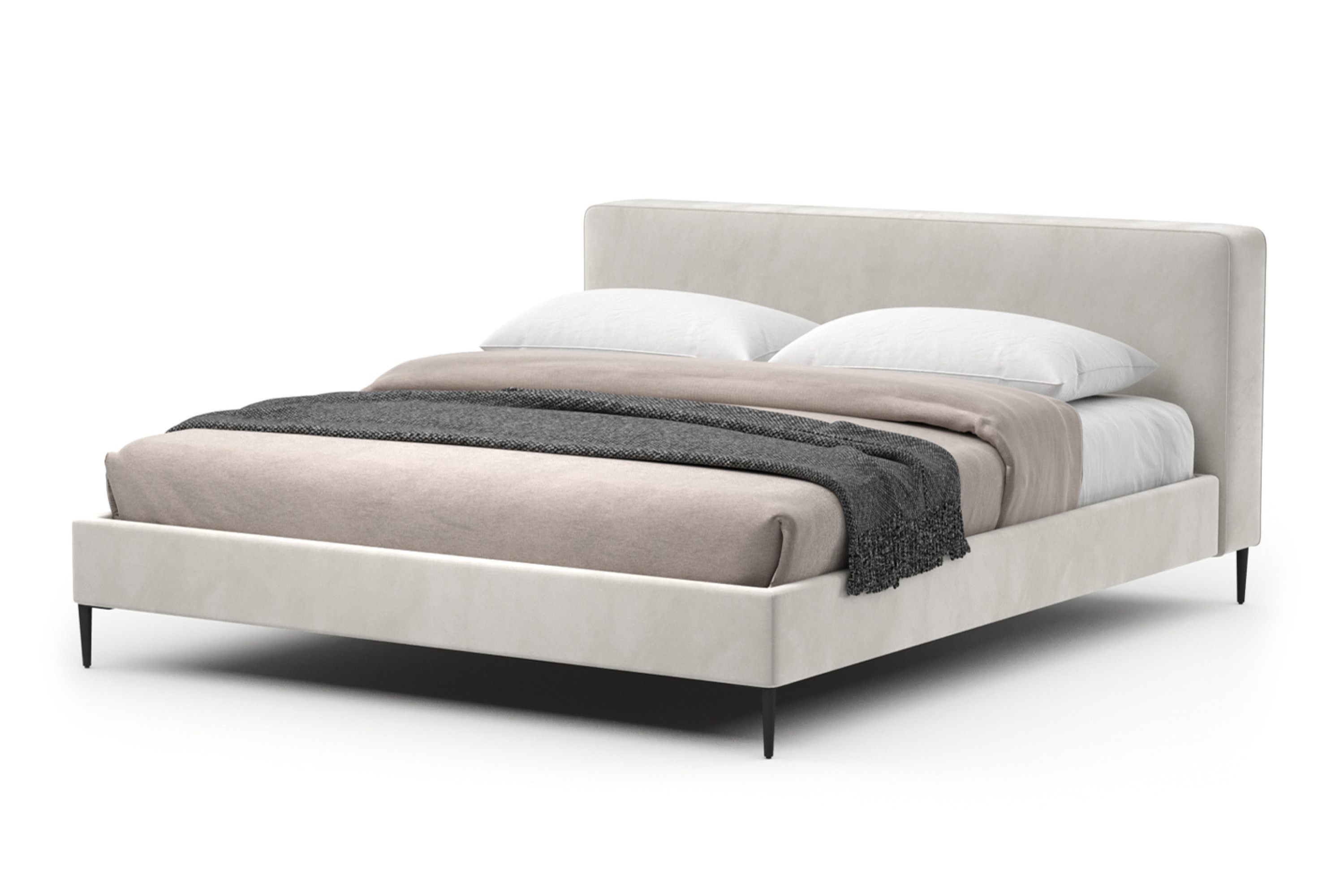 Двуспальная Кровать Портер на ножках  размер 180x200 см. Фото 2