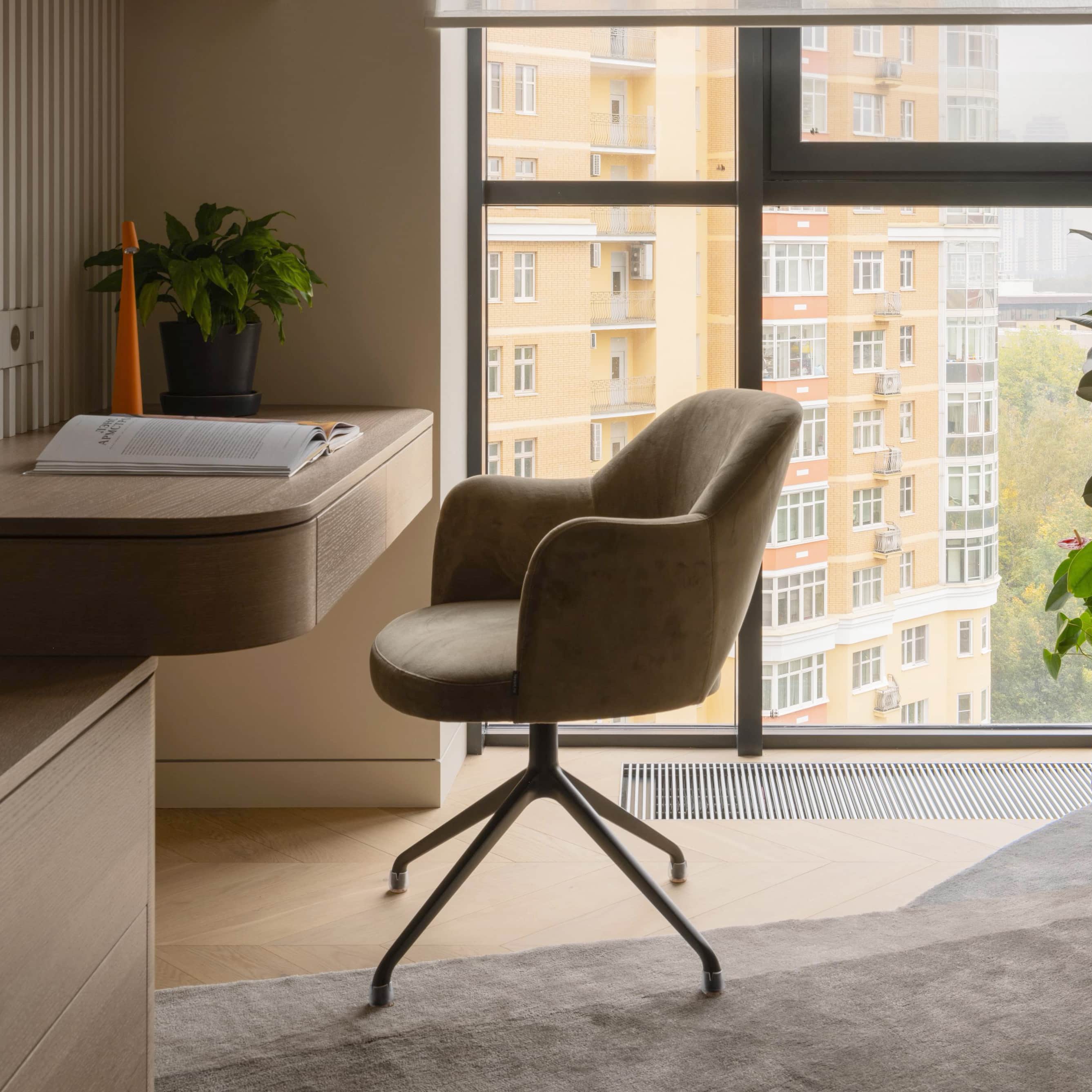 Поворотный стул Рольф поворотное. Фото 10