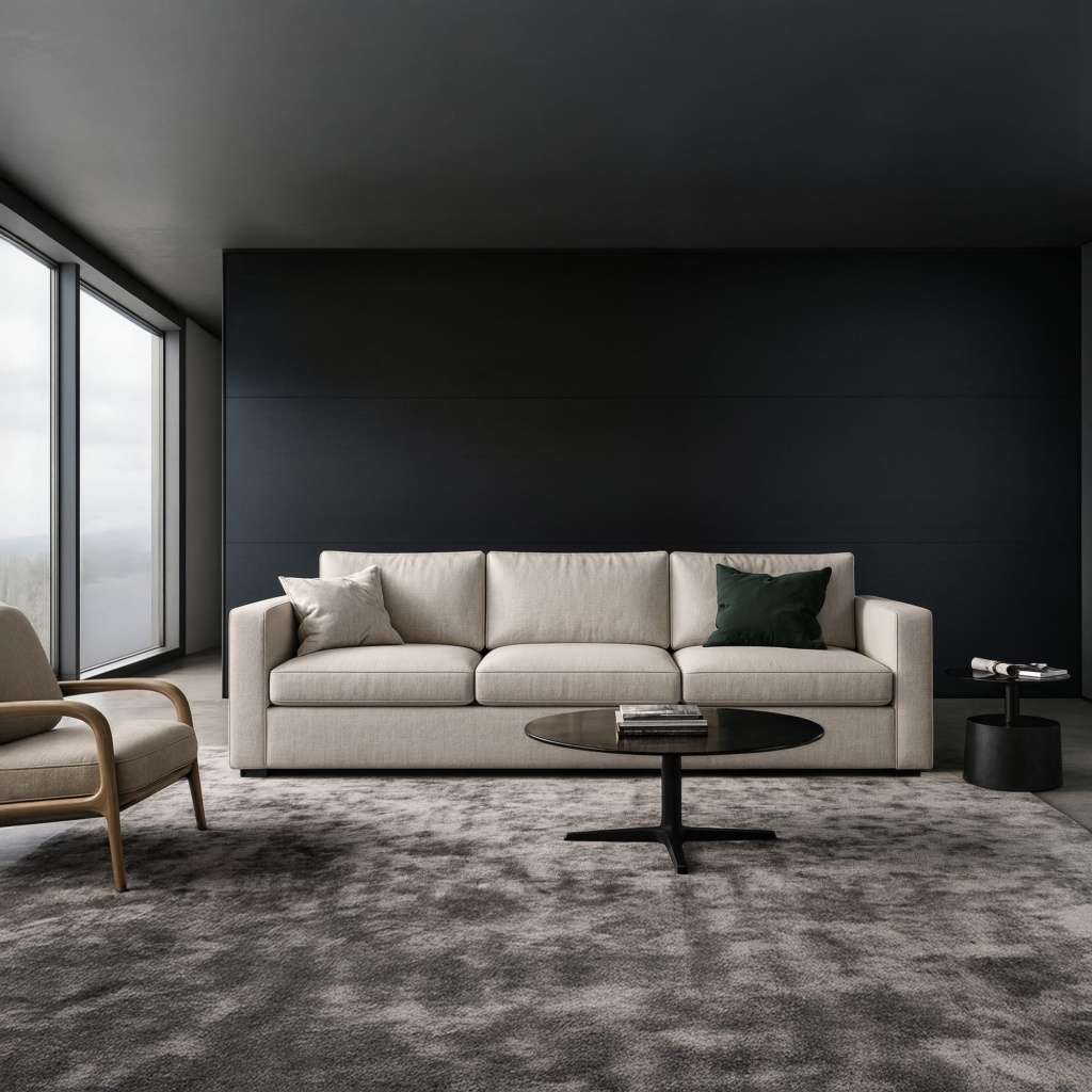 Диван Стив раскладной в интерьере в обивке: Nortex Jazz 1. Фото 4