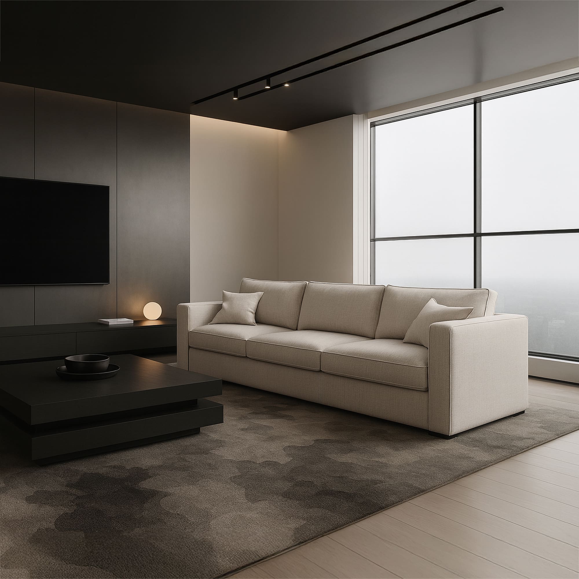 Прямой Диван Стив раскладной двухместный. Фото 18