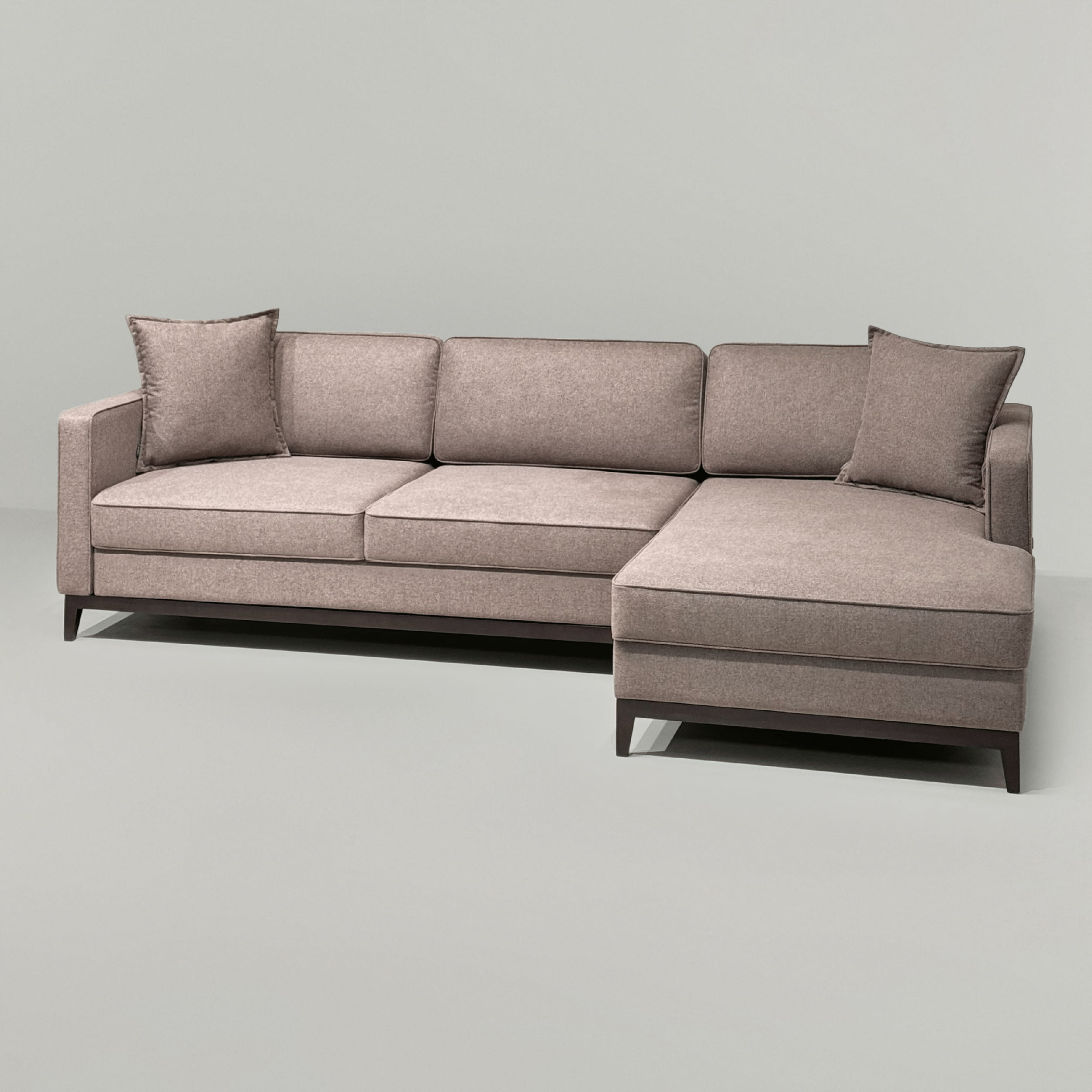 Диван Стив на ножках раскладной в интерьере в обивке: Artex Austin 03. Фото 17