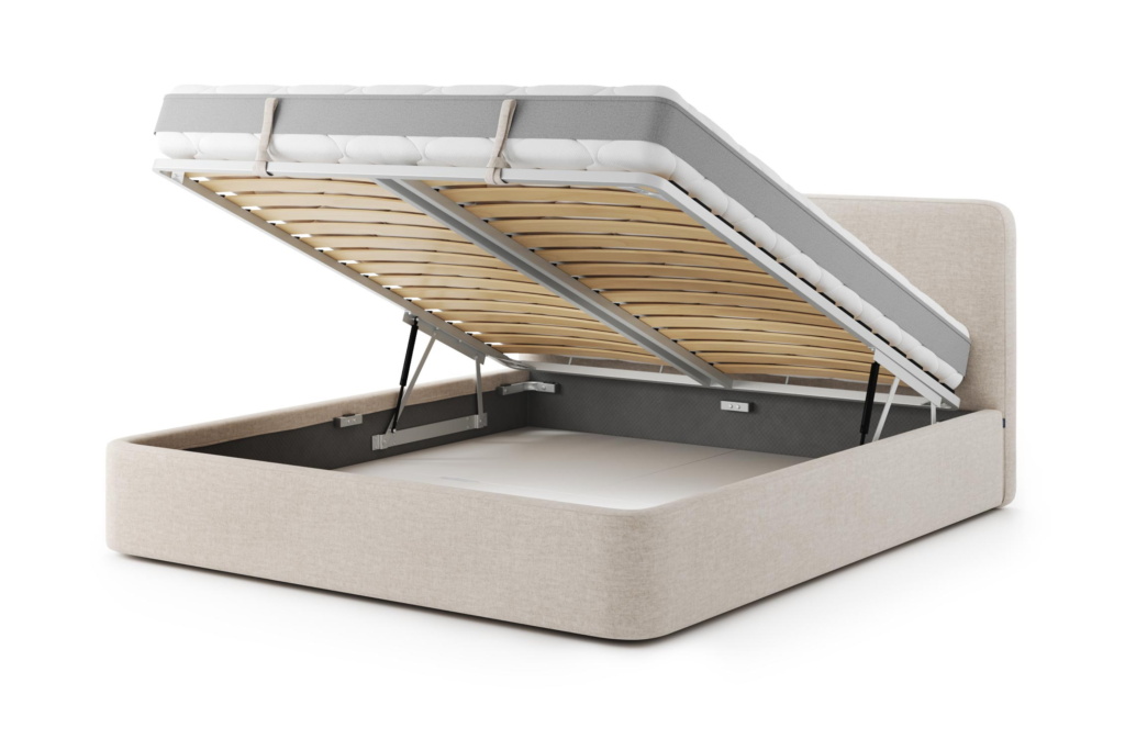 Кровать Бадди160 x 200 в велюре Missoni с подъемным механизмом . Фото 3