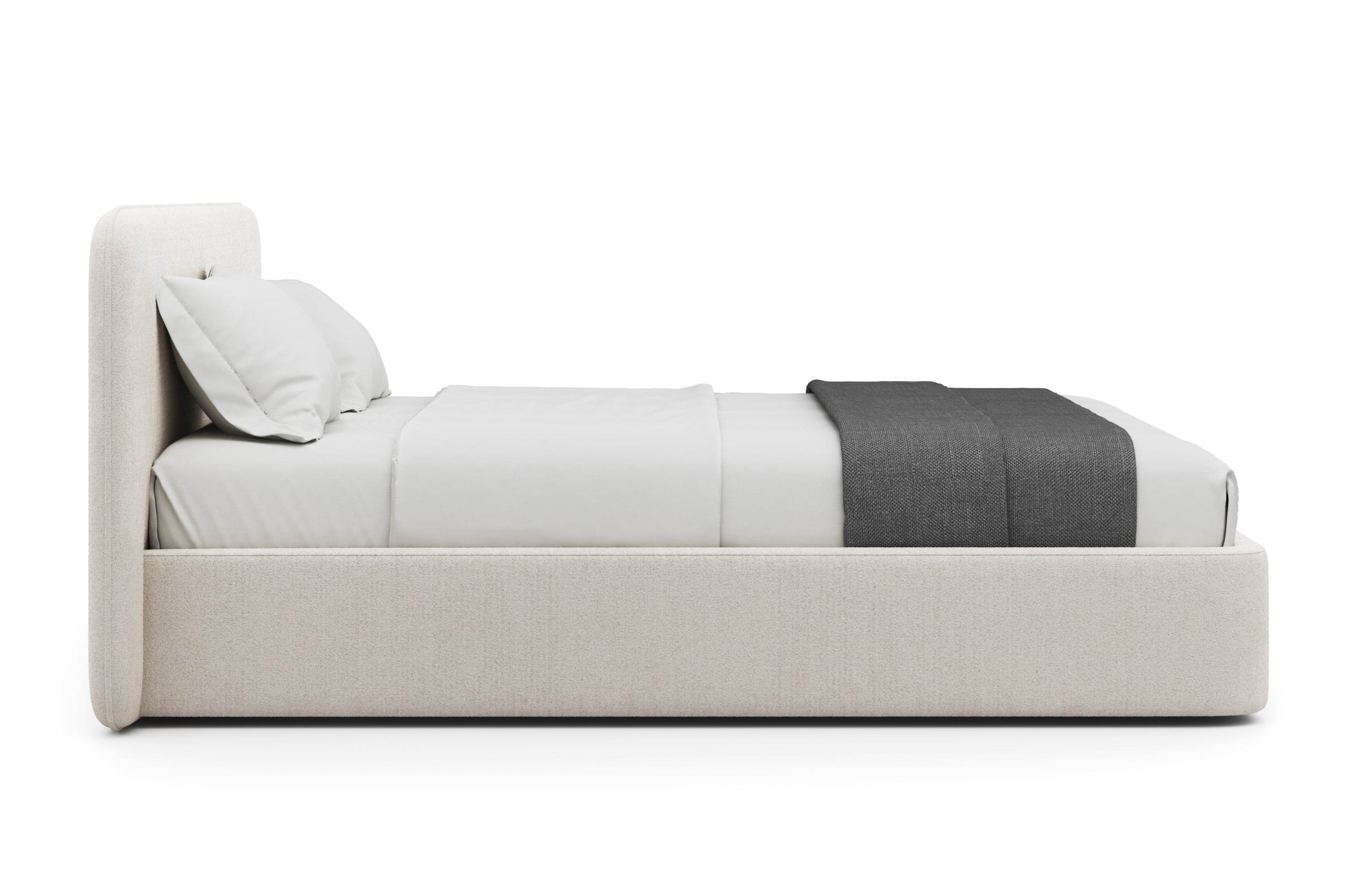 Кровать Барри 180 x 200 в букле Clarins с подъемным механизмом . Фото 4