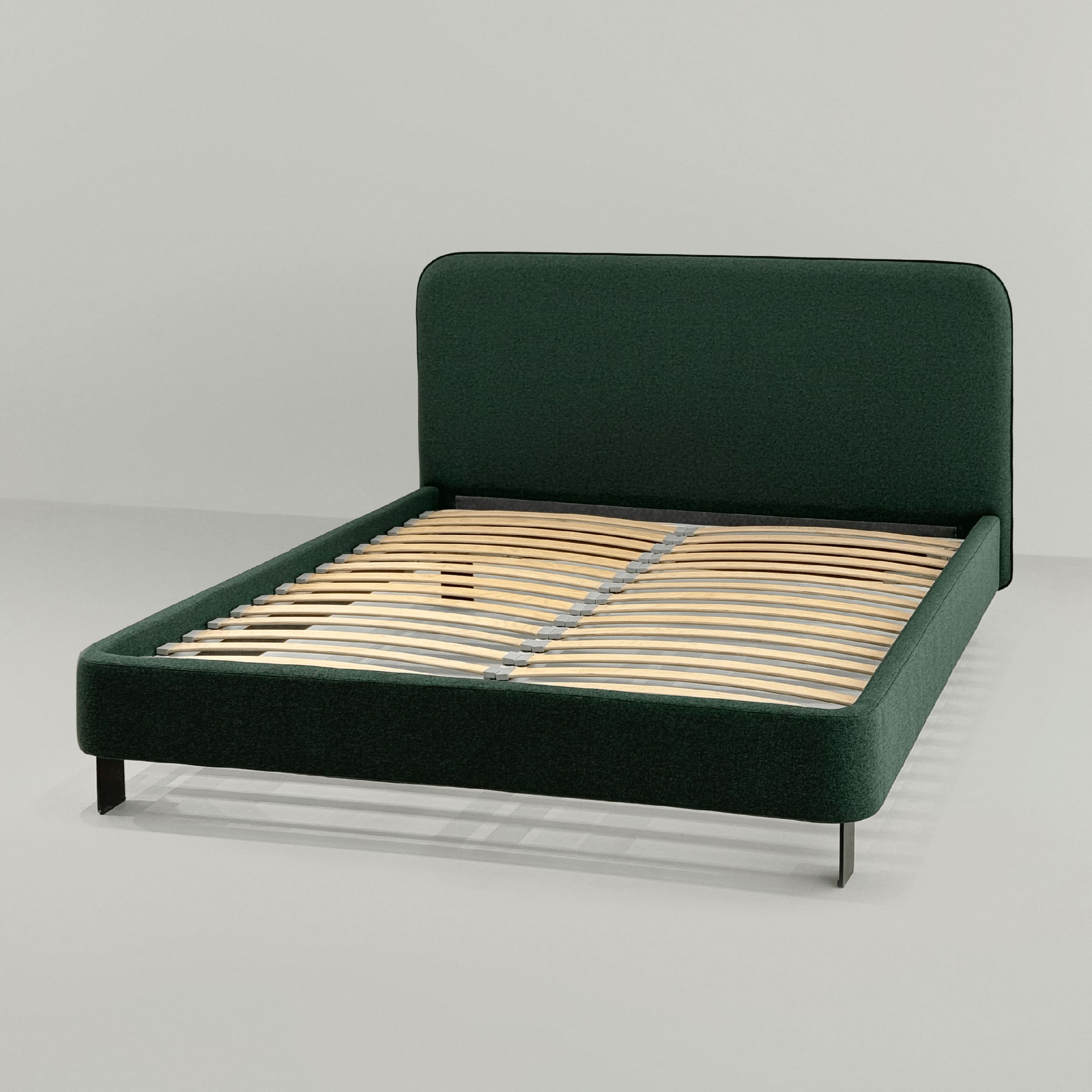 Кровать Барри на ножках в интерьере в обивке: Nortex Jazz 08. Фото 10