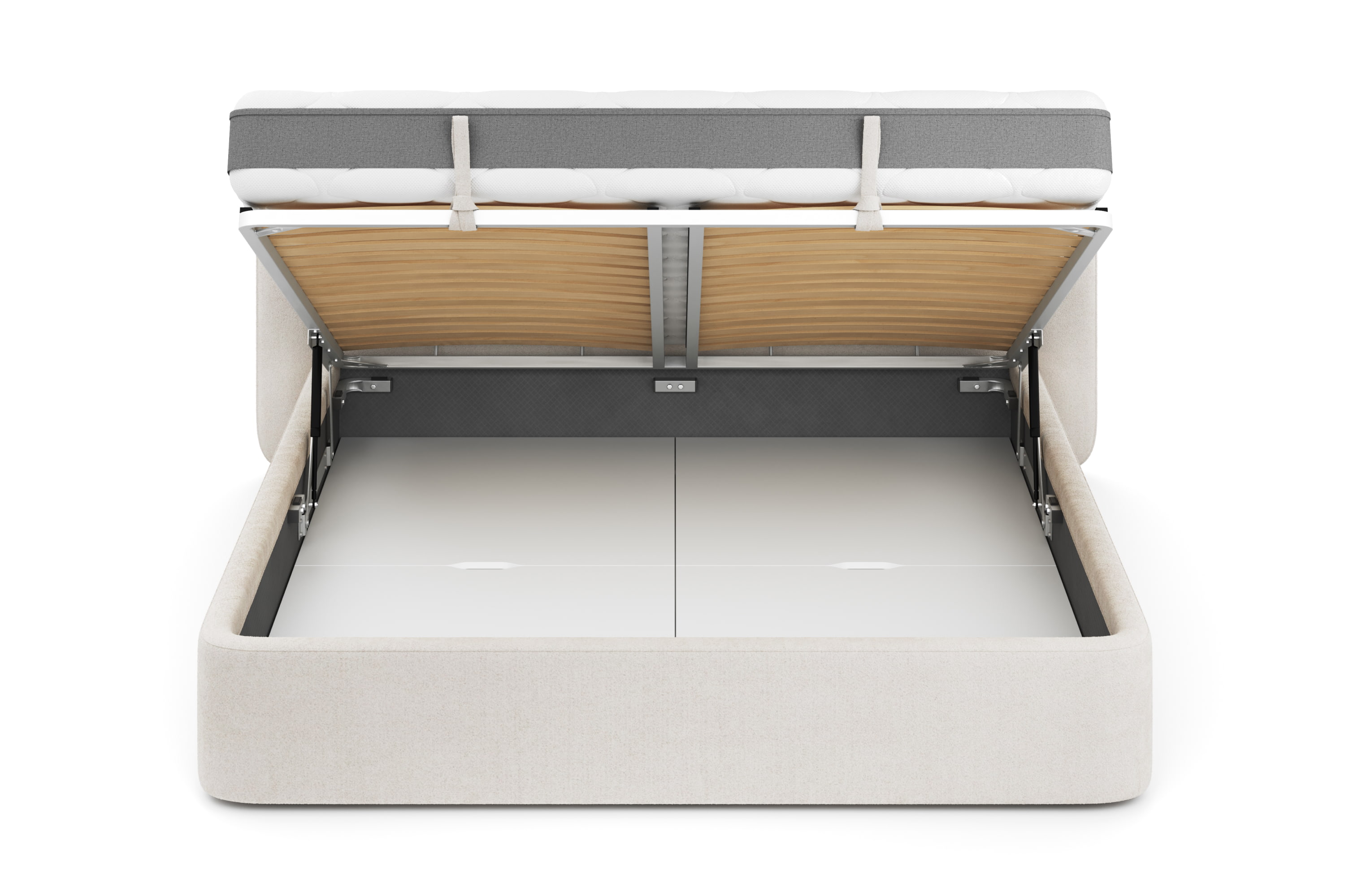 Кровать Барри 180 x 200 в букле Clarins с подъемным механизмом . Фото 6