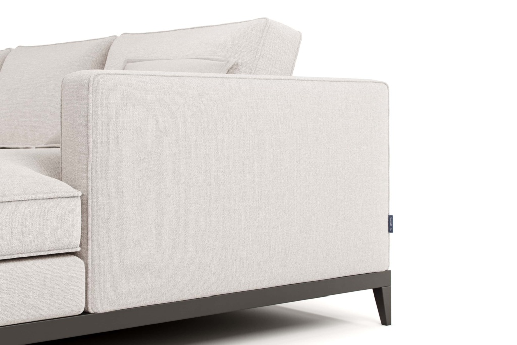 Прямой Диван Стив на ножках раскладной двухместный. Фото 3