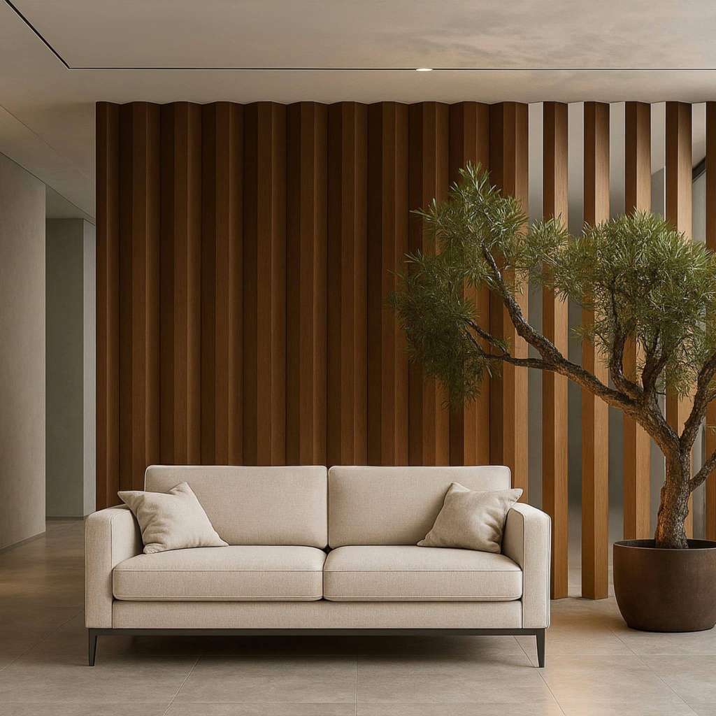 Диван Стив на ножках раскладной в интерьере в обивке: Nortex Jazz 01 Cream. Фото 1