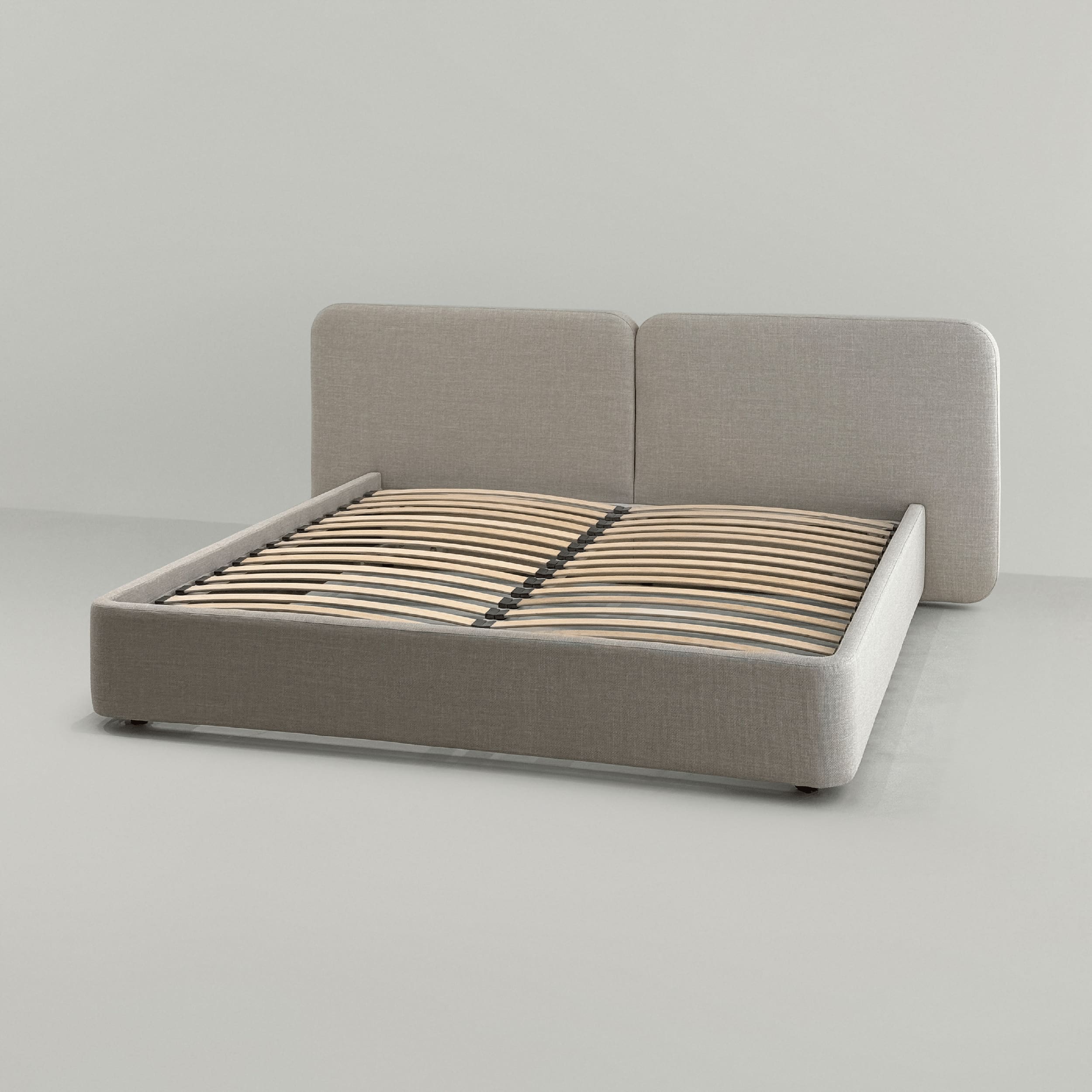 Кровать Тадао с подъемным механизмом в интерьере в обивке: Artex Matrix 2 Beige. Фото 15