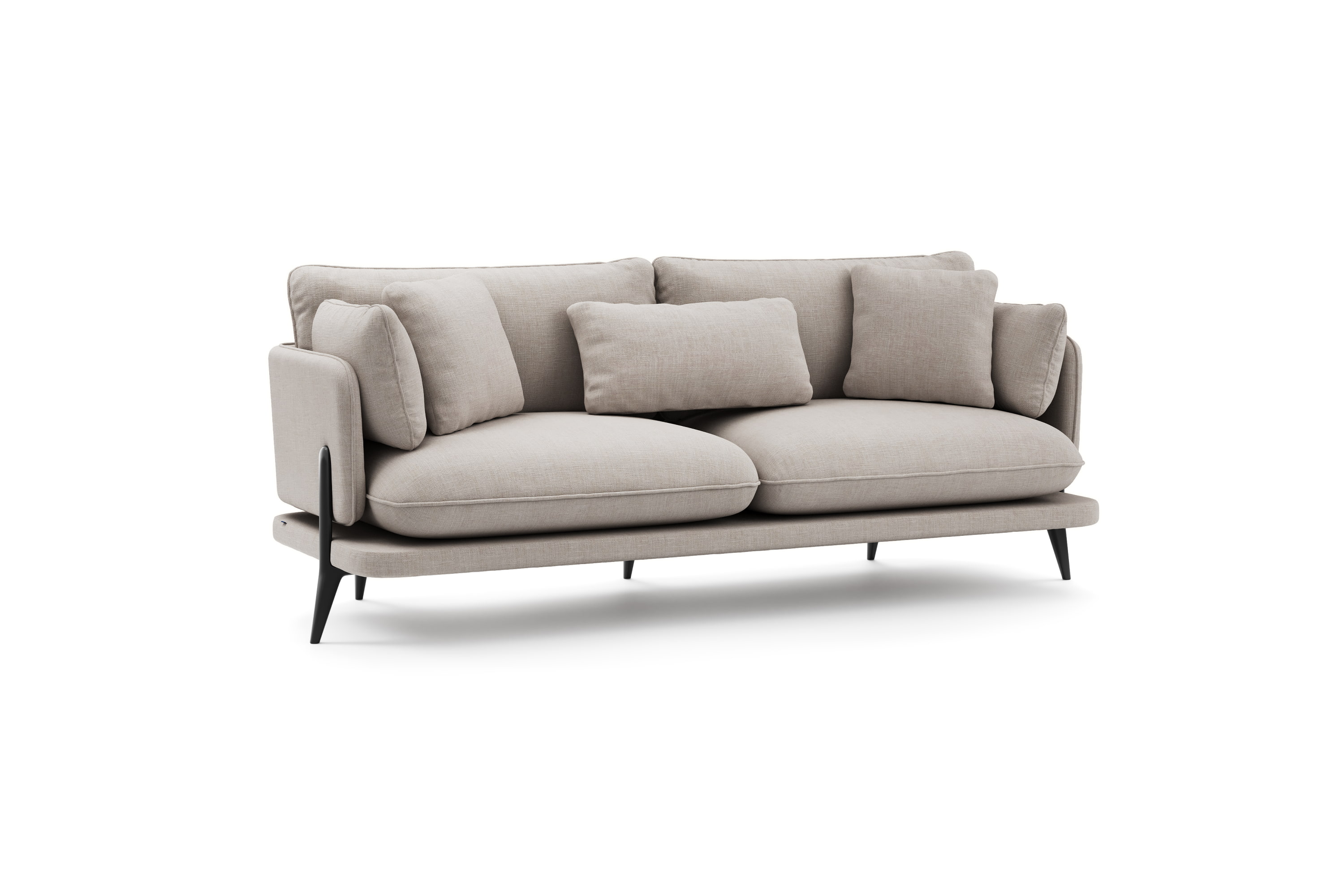 Прямой Диван Клауд двухместный  размер 220x85 см. Фото 2