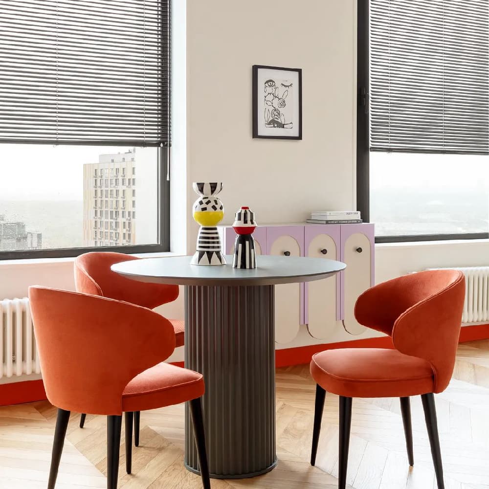 Дизайнерский стул Вито с мягкой обивкой. Фото 7