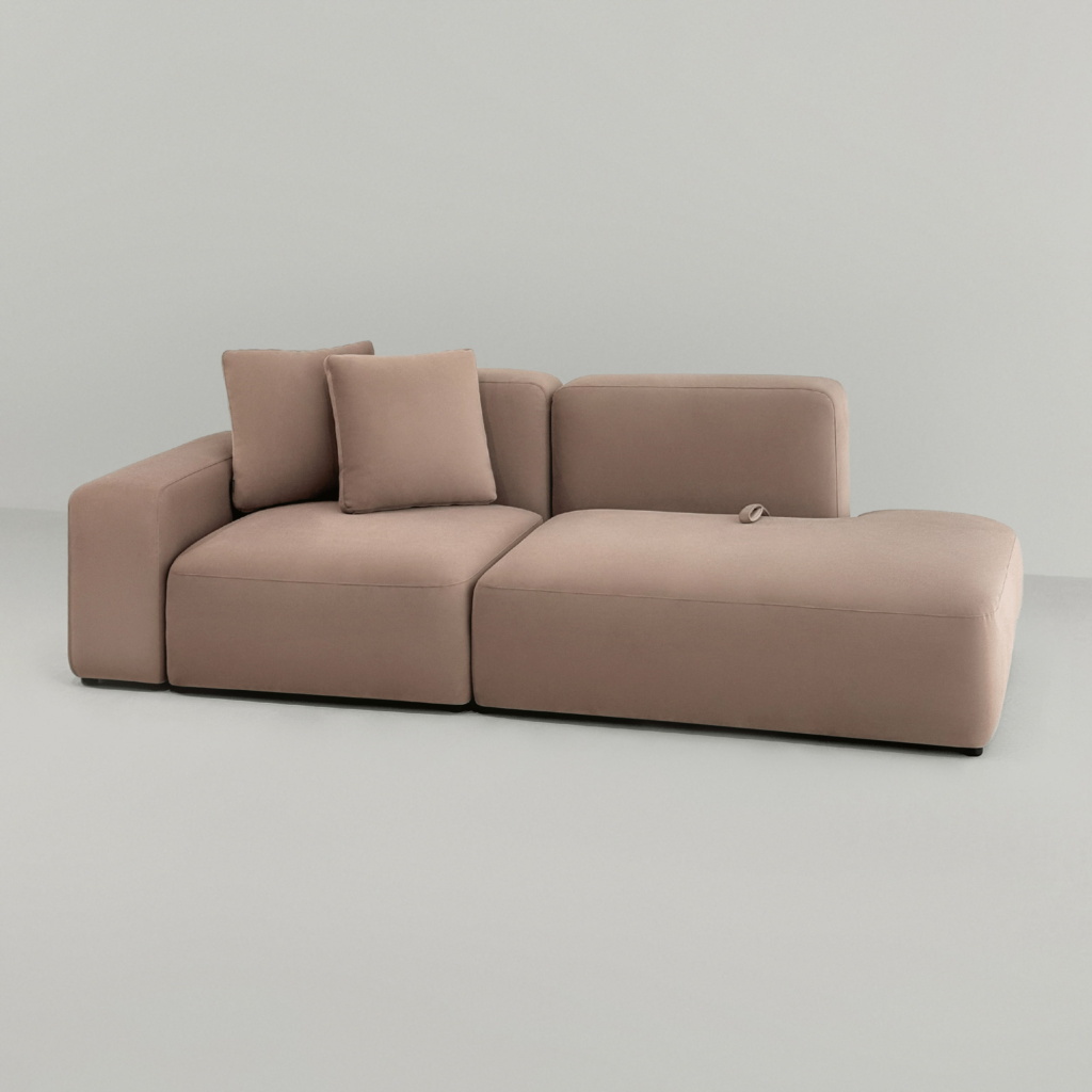 Диван Кермит раскладной в интерьере в обивке: Domiart Zenit 915. Фото 35