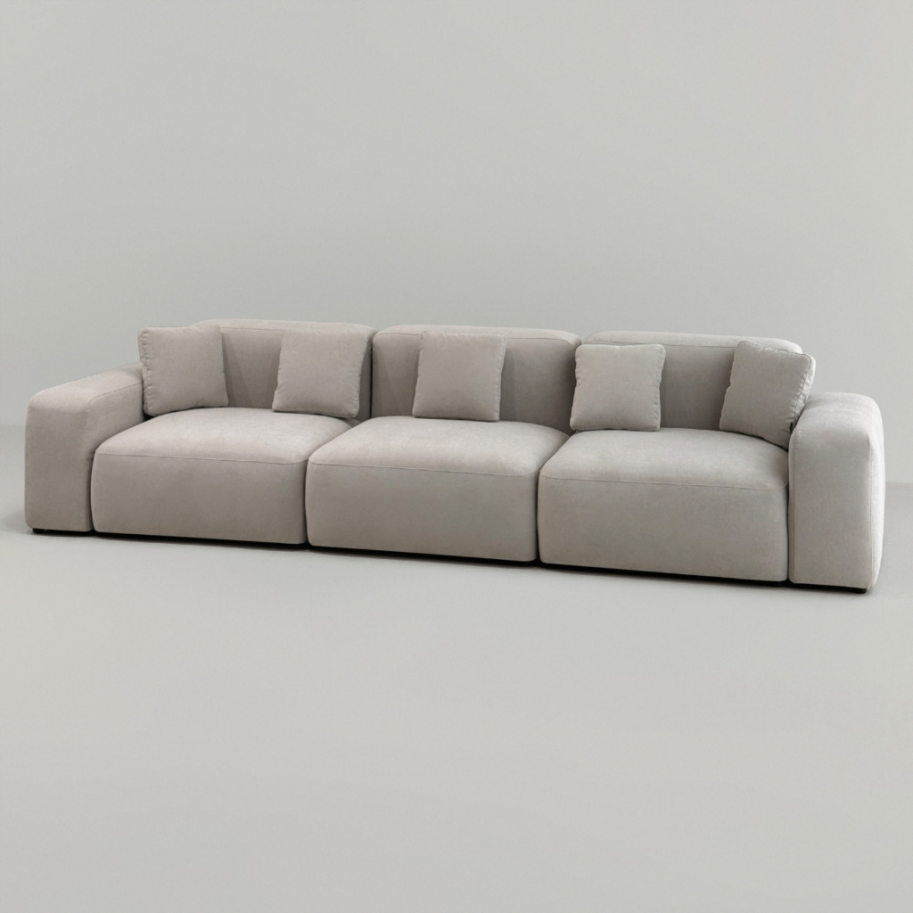 Диван Кермит раскладной в интерьере в обивке: Egida Teddy 05. Фото 31