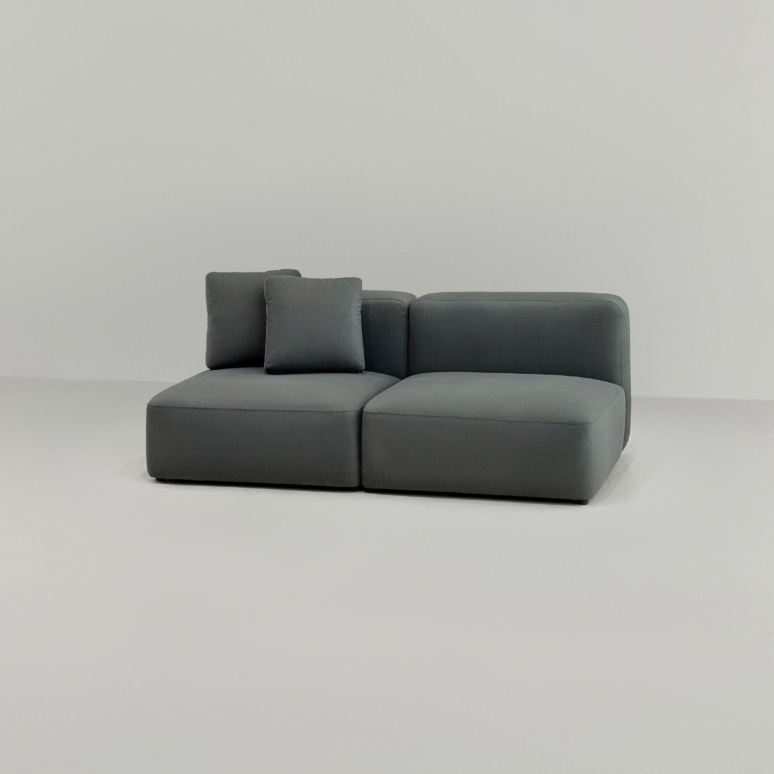 Диван Кермит раскладной в интерьере в обивке: Domiart Marbel 105 Olive. Фото 24