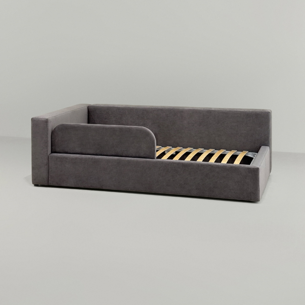 Детская кровать Мэни в интерьере в обивке: Fly 06. Фото 9