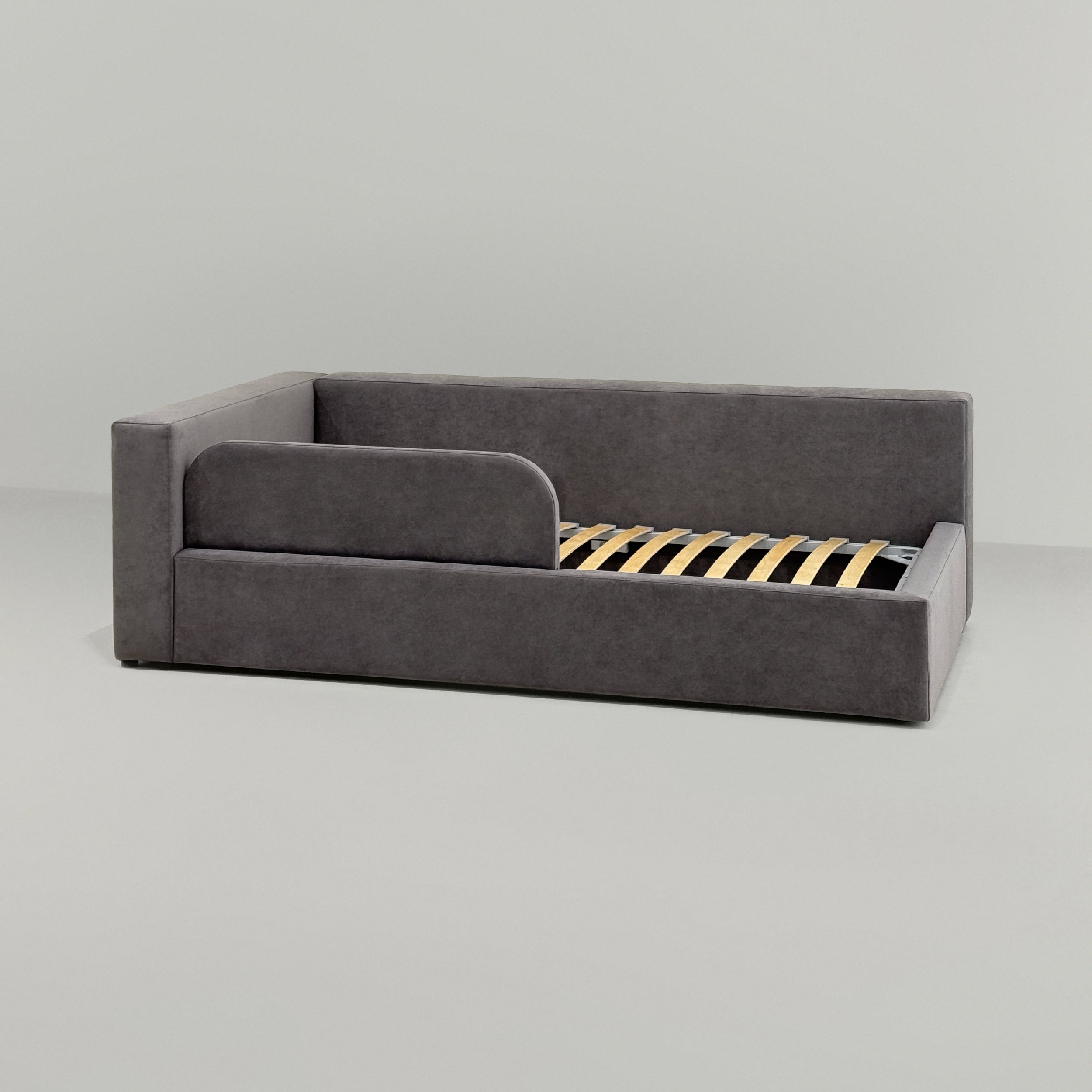 Детская кровать Мэни в интерьере в обивке: Fly 06. Фото 9