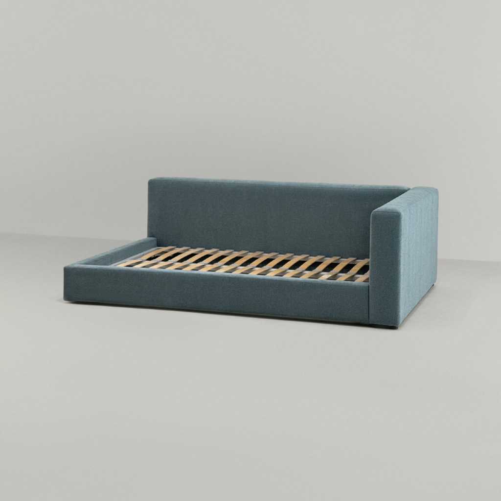 Детская кровать Мэни в интерьере в обивке: Clarins 695. Фото 14