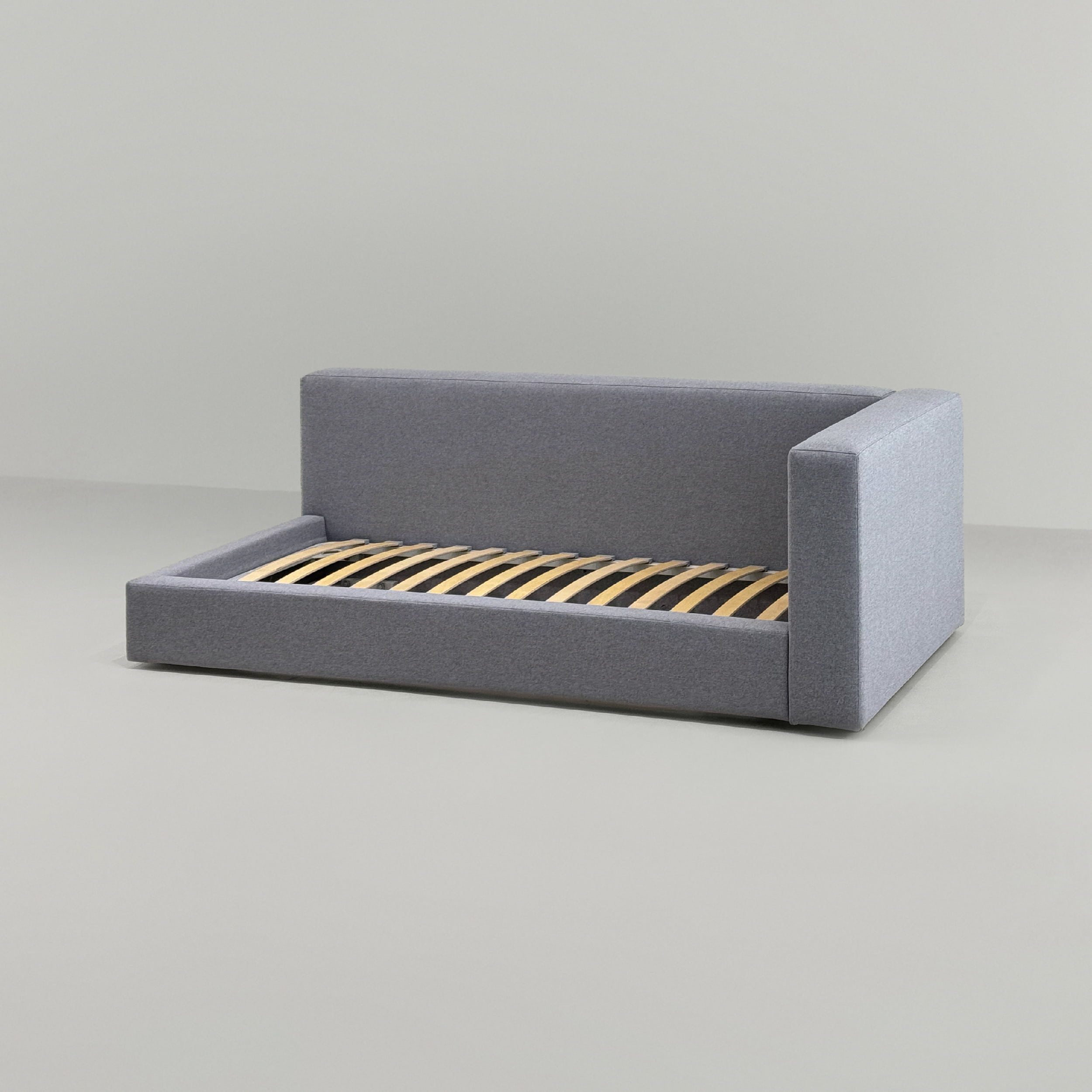 Детская кровать Мэни в интерьере в обивке: Nortex Jazz 19. Фото 10