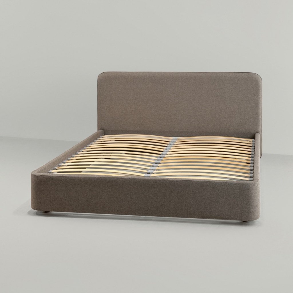 Кровать Барри с подъемным механизмом в интерьере в обивке: Союз-м Sherlock 293. Фото 18