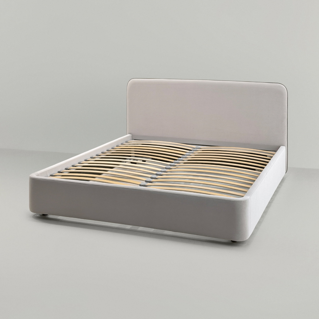 Кровать Барри с подъемным механизмом в интерьере в обивке: ArtVision Afalin 05 / Кант Domiart Simple 45. Фото 17