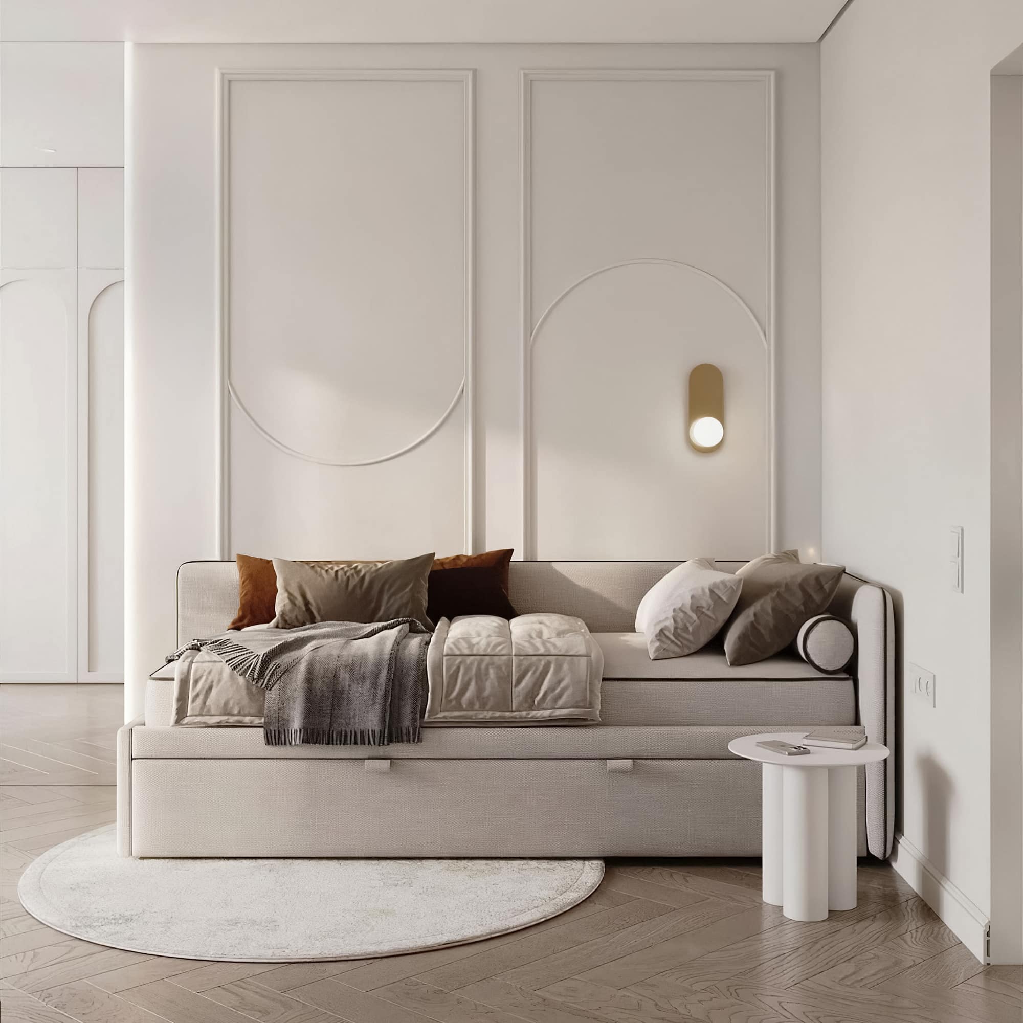 Детская кровать Берт с одним бортом . Фото 9