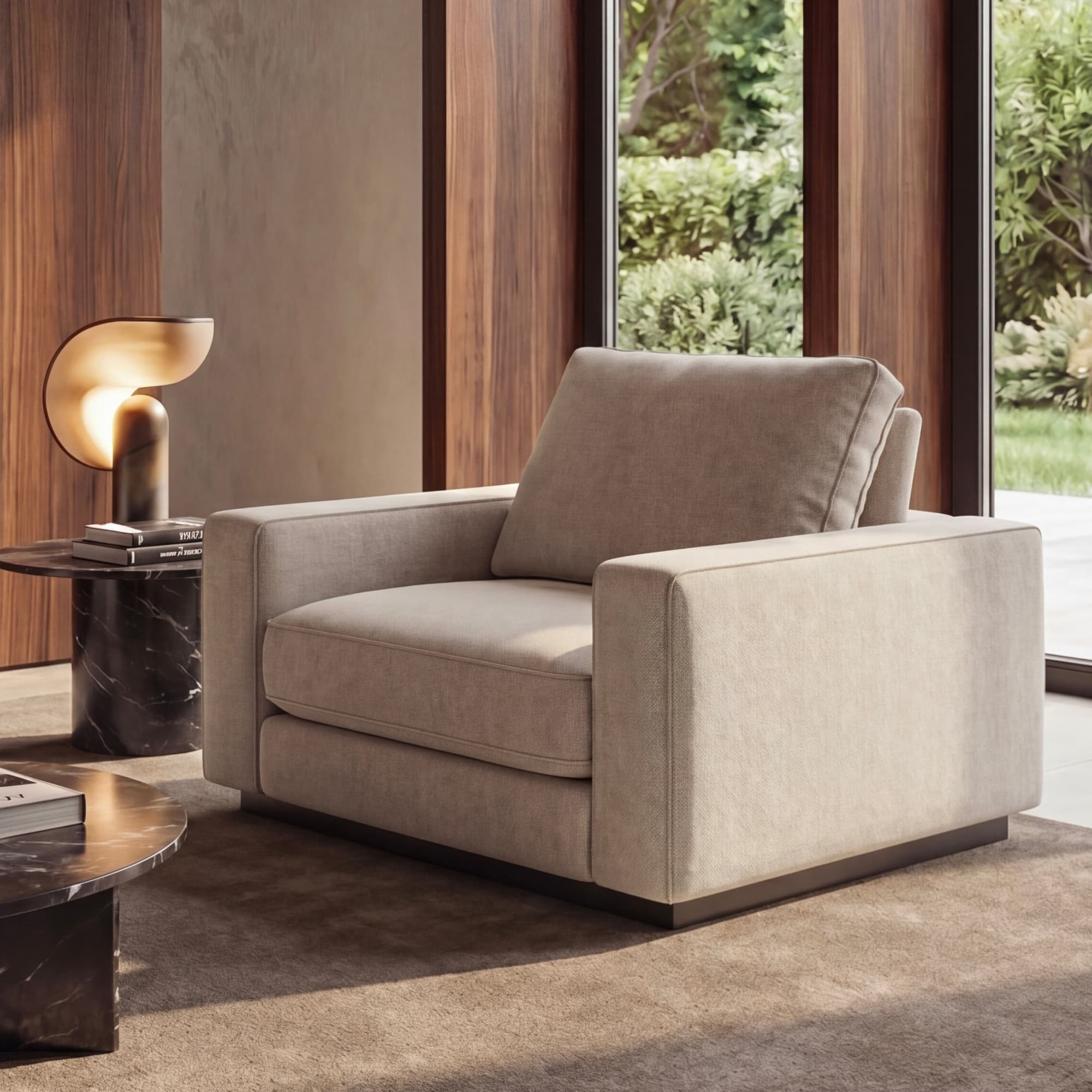 Кресло Адам в интерьере в обивке: Domiart Missoni 10. Фото 2