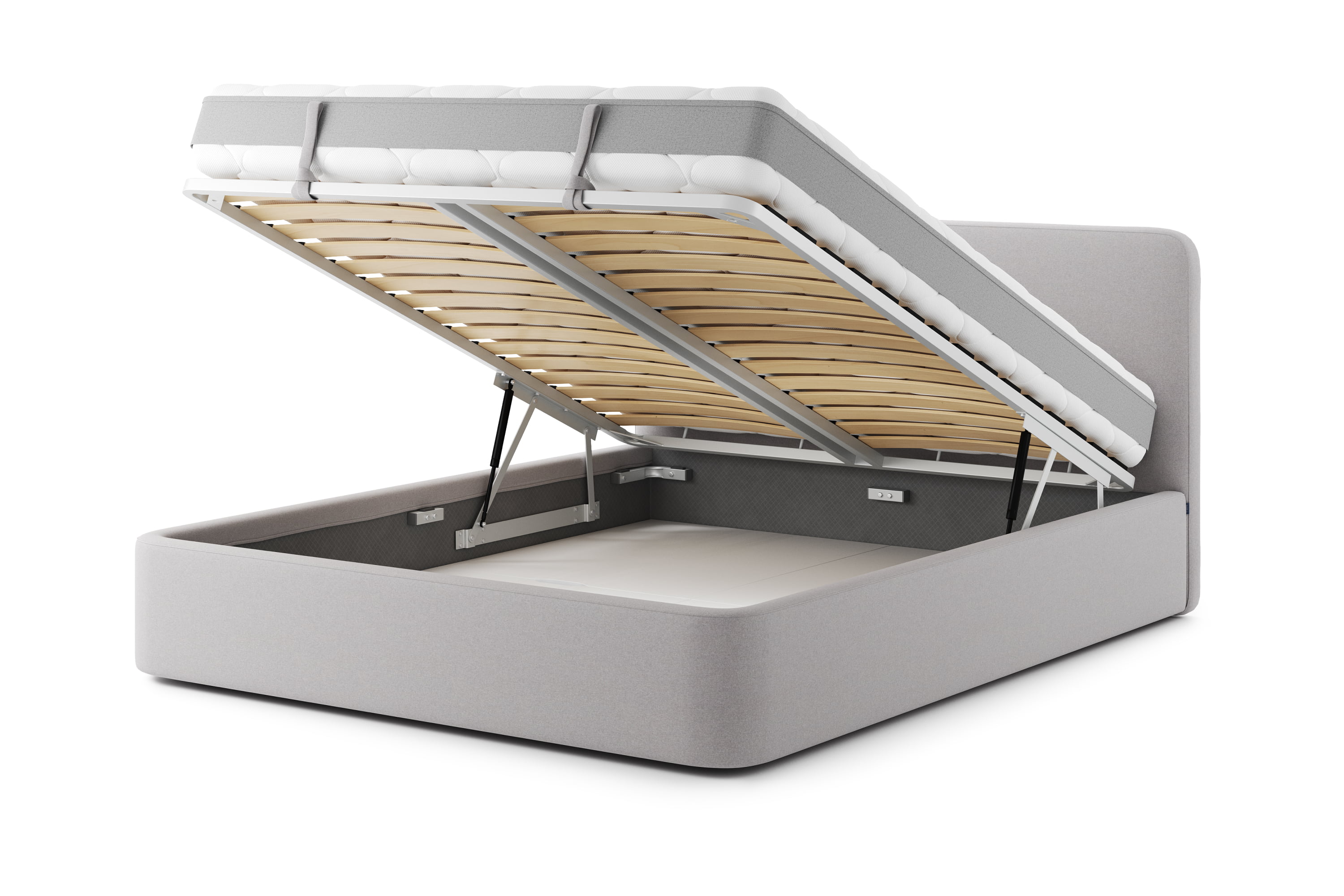 Кровать Бадди 160 x 200 в рогожке Jazz с подъемным механизмом . Фото 3