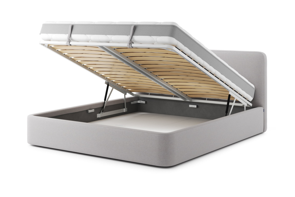 Кровать Бадди 180 x 200 в рогожке Jazz с подъемным механизмом . Фото 3