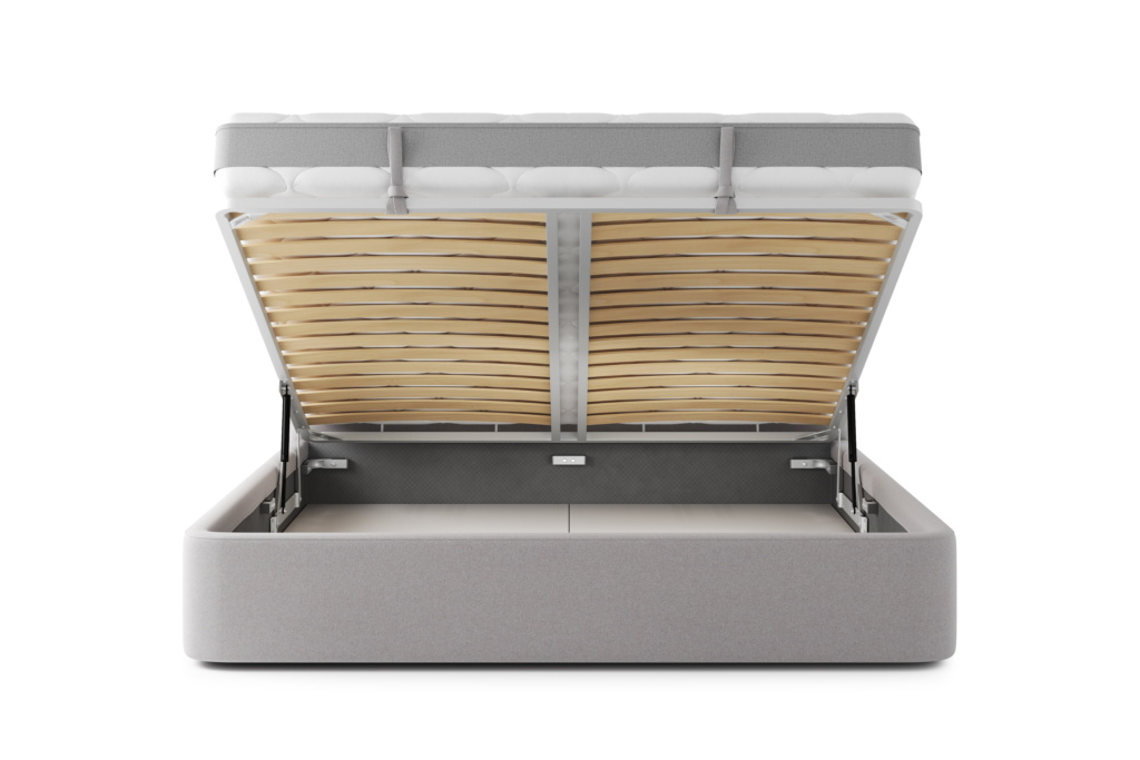 Кровать Бадди 180 x 200 в рогожке Jazz с подъемным механизмом . Фото 6