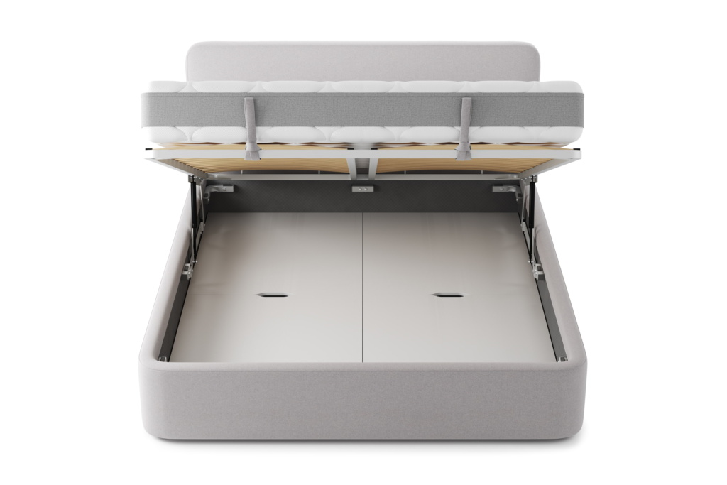 Кровать Бадди 160 x 200 в рогожке Jazz с подъемным механизмом . Фото 7