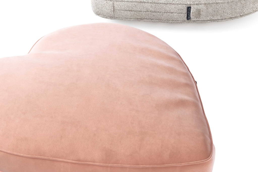 Декоративная подушка Сердце . Фото 3