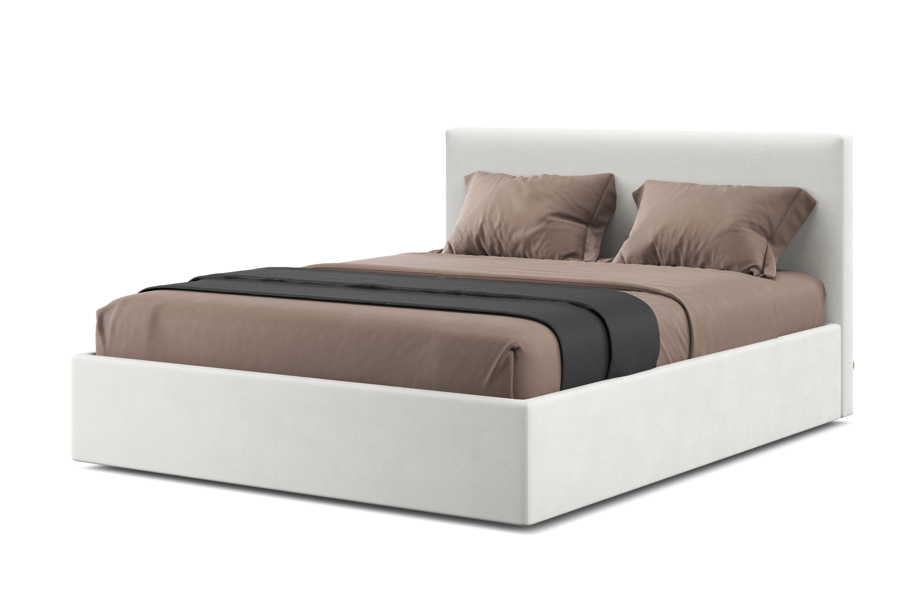 Кровать Кент 160 x 200 в велюре Teddy с подъемным механизмом . Фото 2