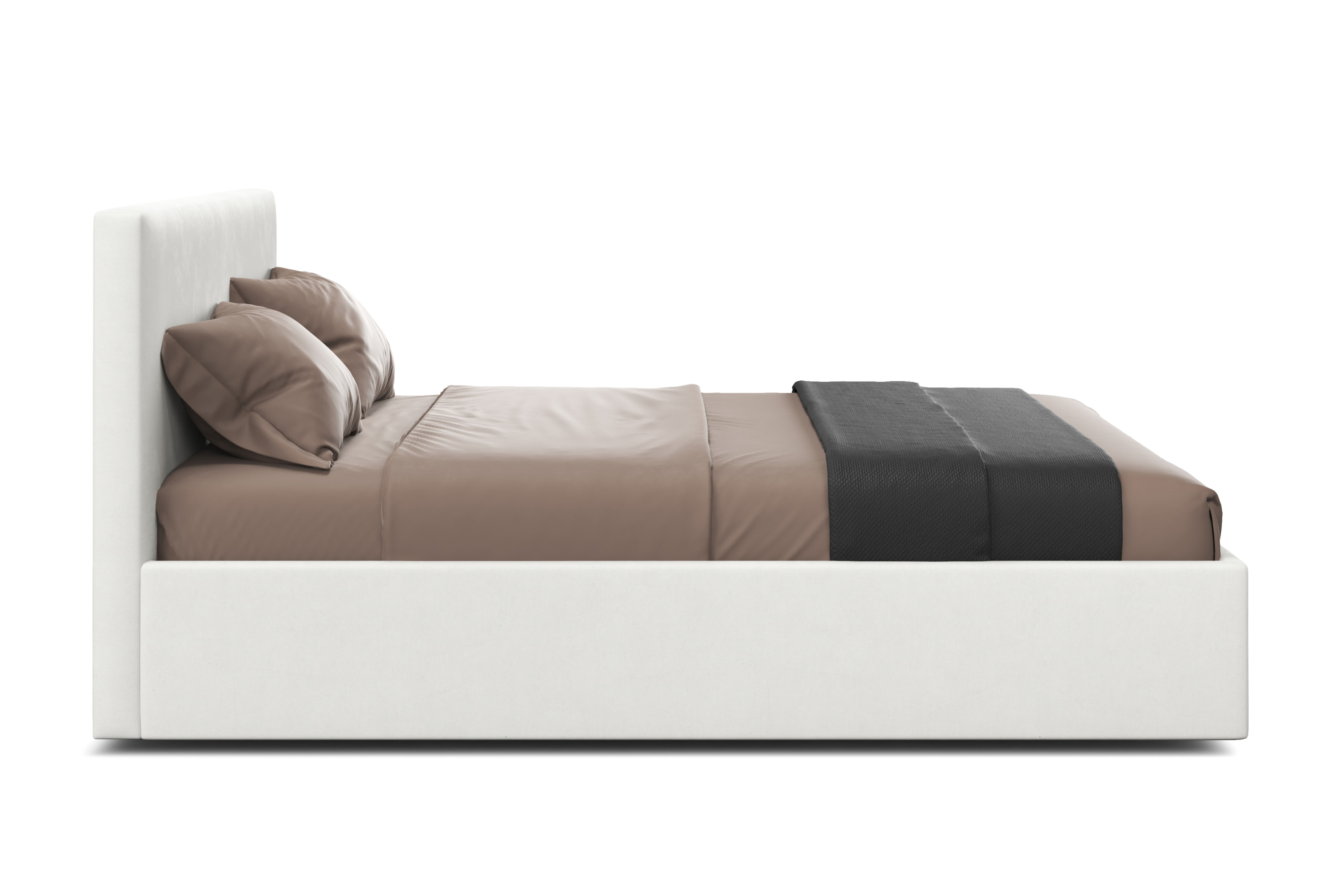 Кровать Кент 160 x 200 в велюре Teddy с подъемным механизмом . Фото 3