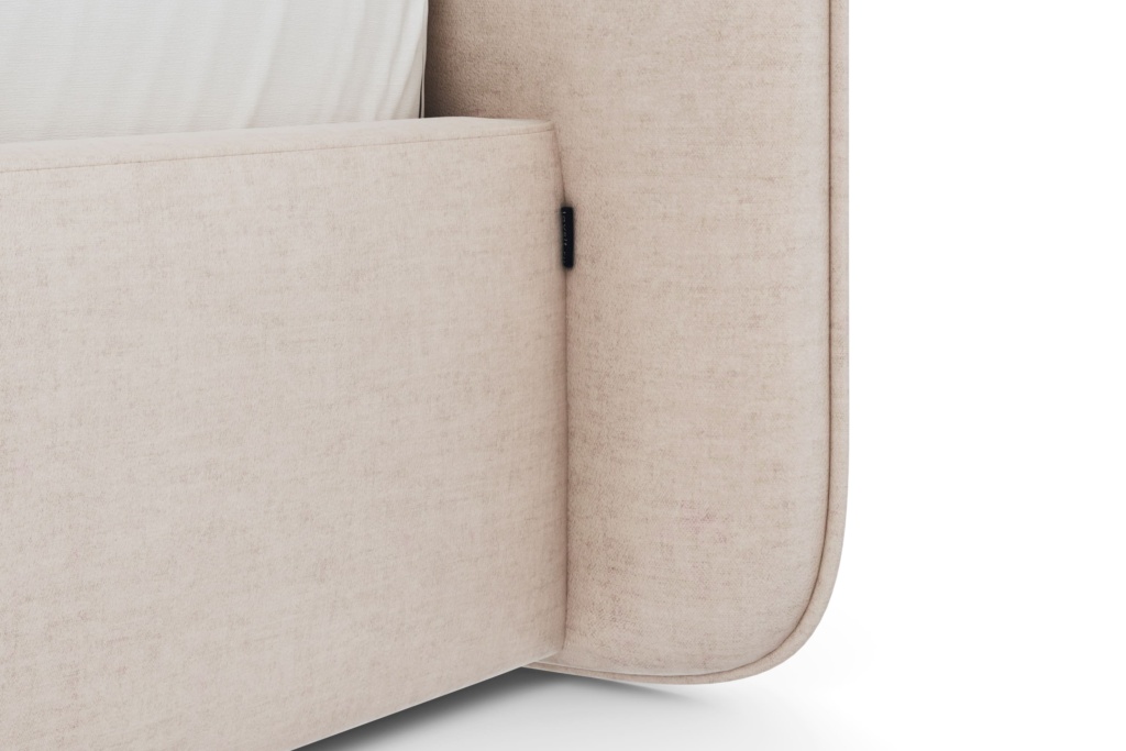 Кровать Барри 180 x 200 в велюре Missoni с подъемным механизмом . Фото 5