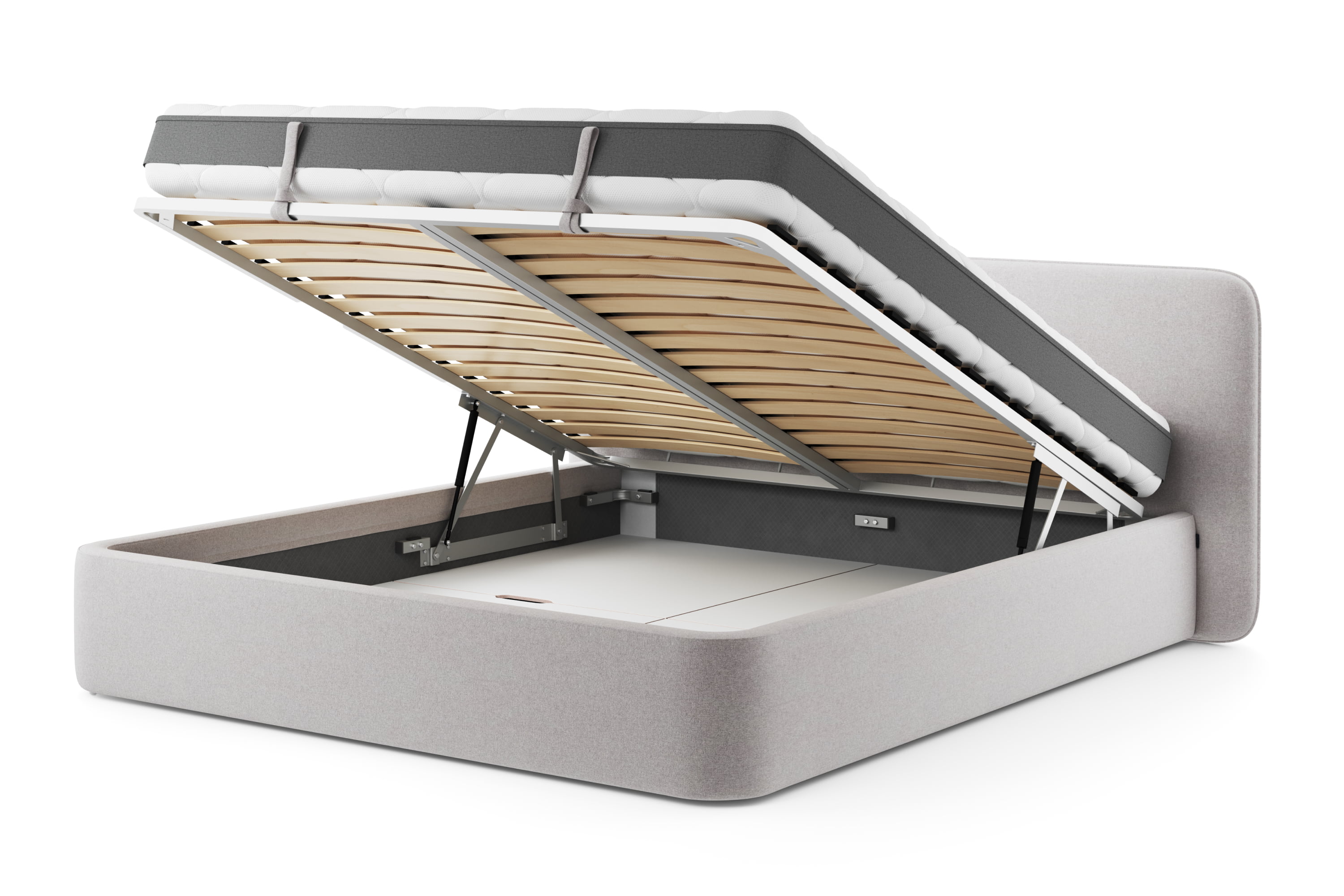 Кровать Барри 180 x 200 в рогожке Jazz с подъемным механизмом . Фото 3