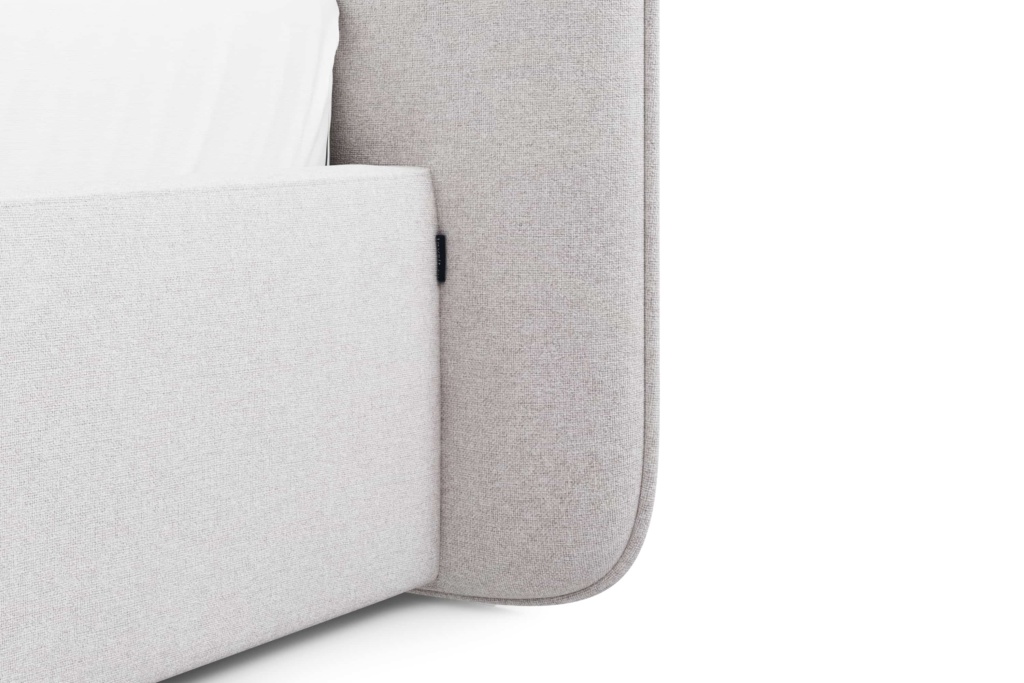 Кровать Барри 180 x 200 в рогожке Jazz с подъемным механизмом . Фото 6