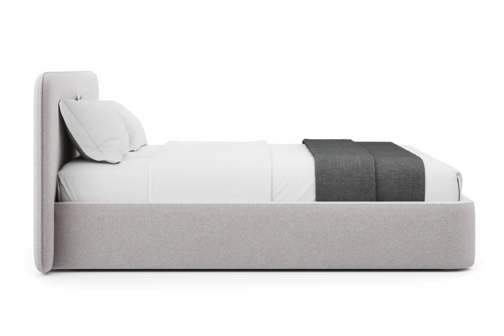 Кровать Барри 180 x 200 в рогожке Jazz с подъемным механизмом . Фото 5