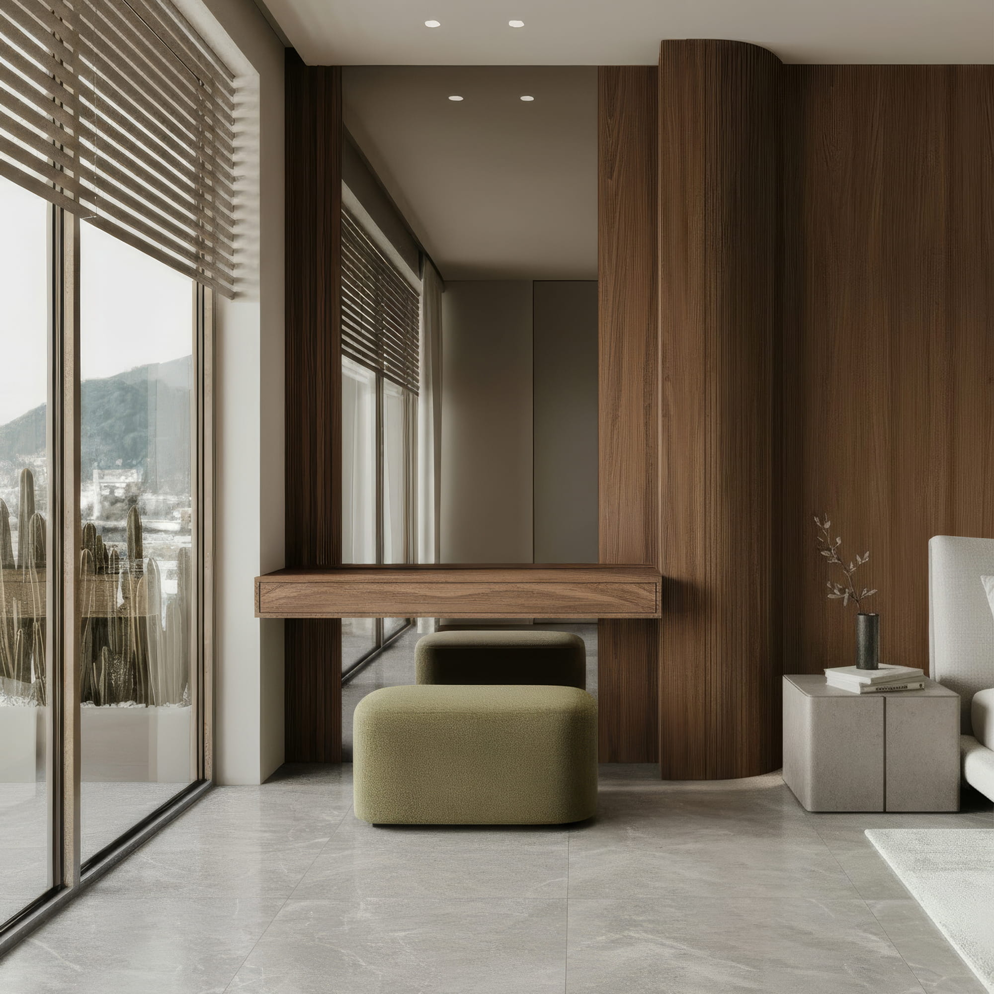 Банкетка Марс в интерьере в обивке: Art Vision Lazio 15. Фото 6