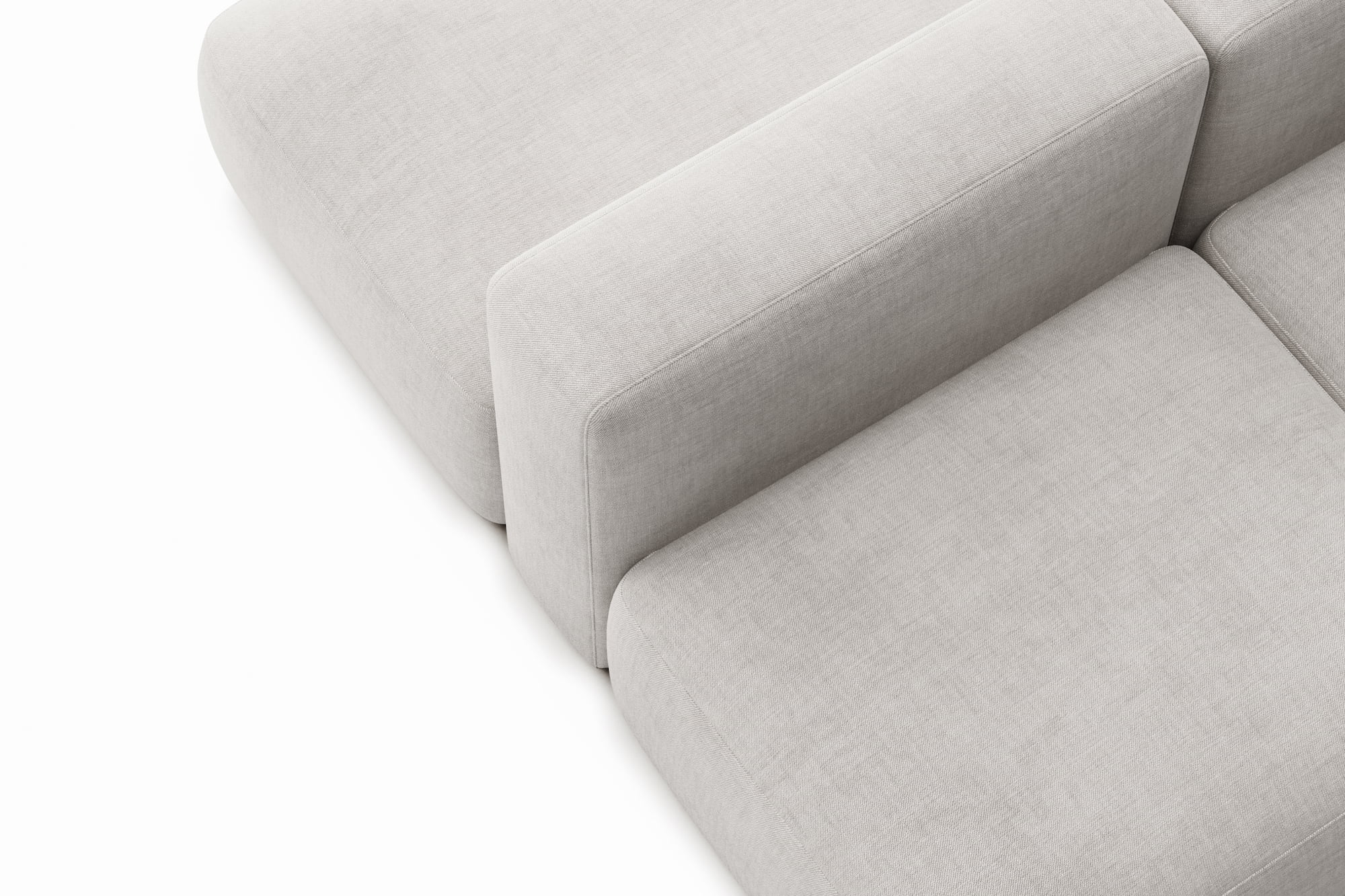 Прямой Диван Кермит двусторонний трехместный. Фото 12