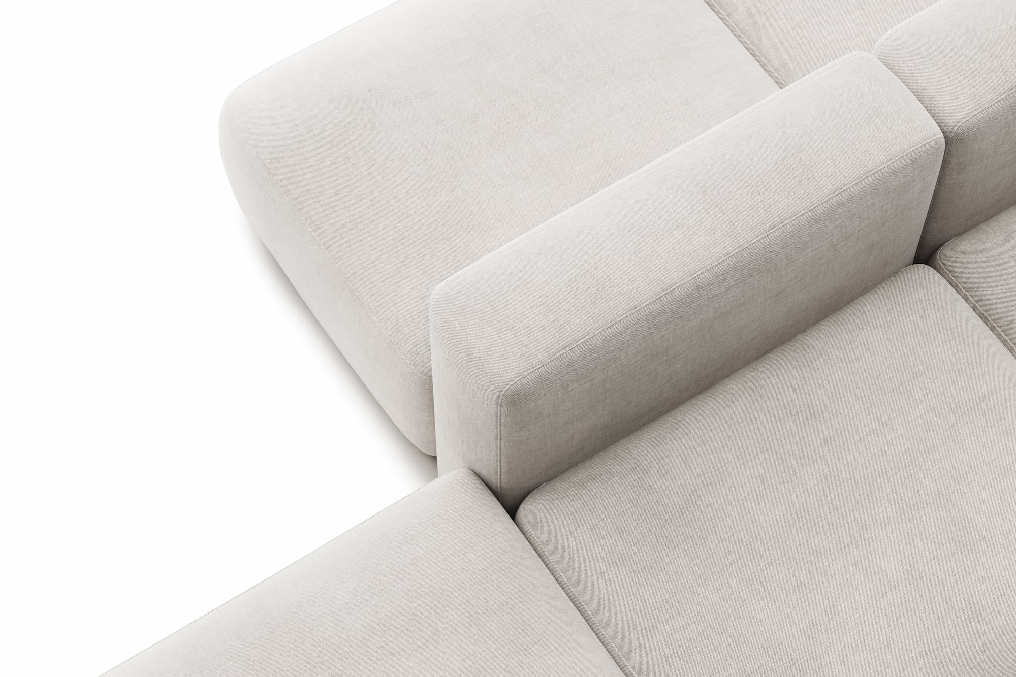 Прямой Диван Кермит двусторонний трехместный. Фото 3