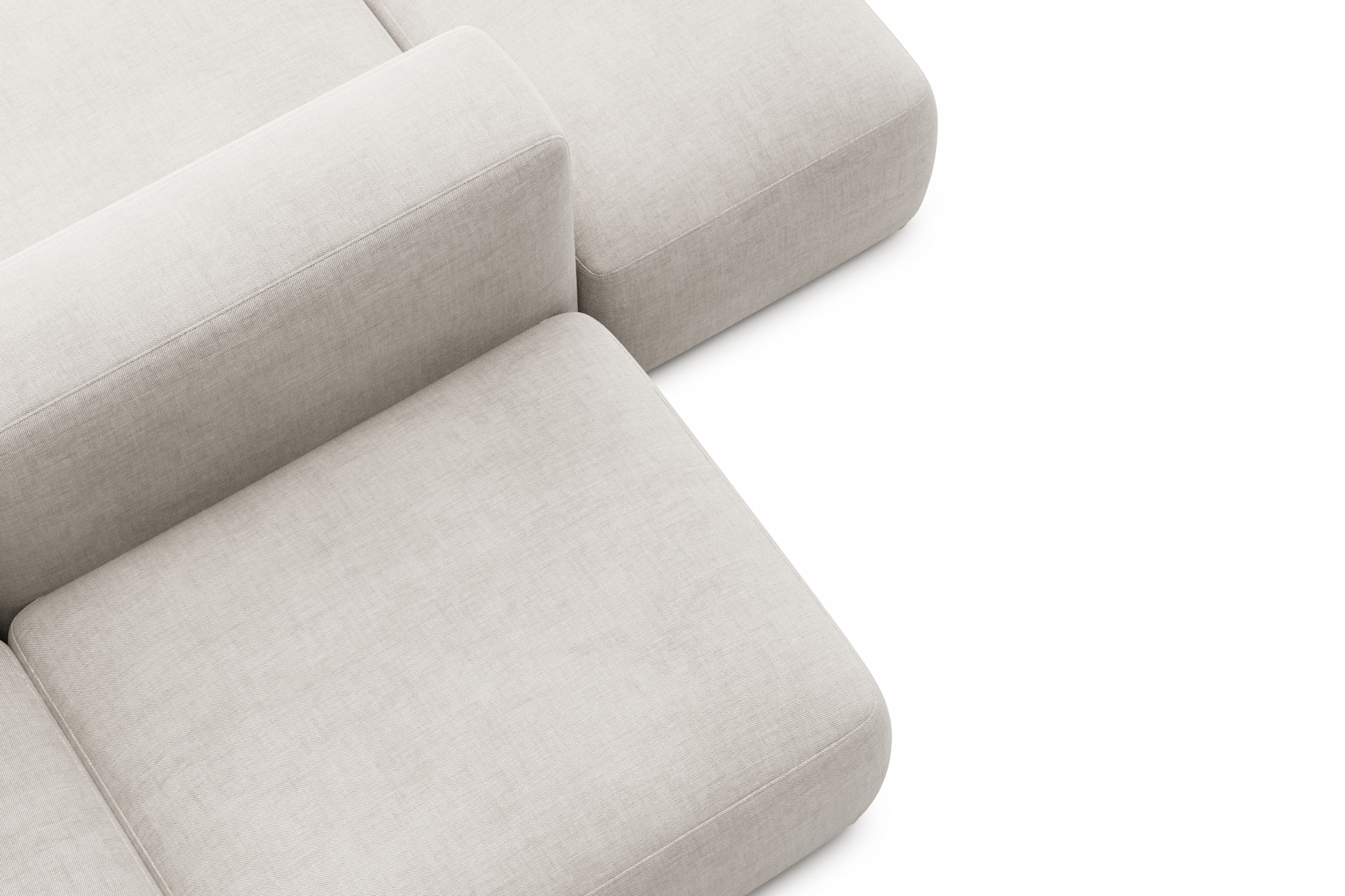 Прямой Диван Кермит двусторонний трехместный. Фото 6