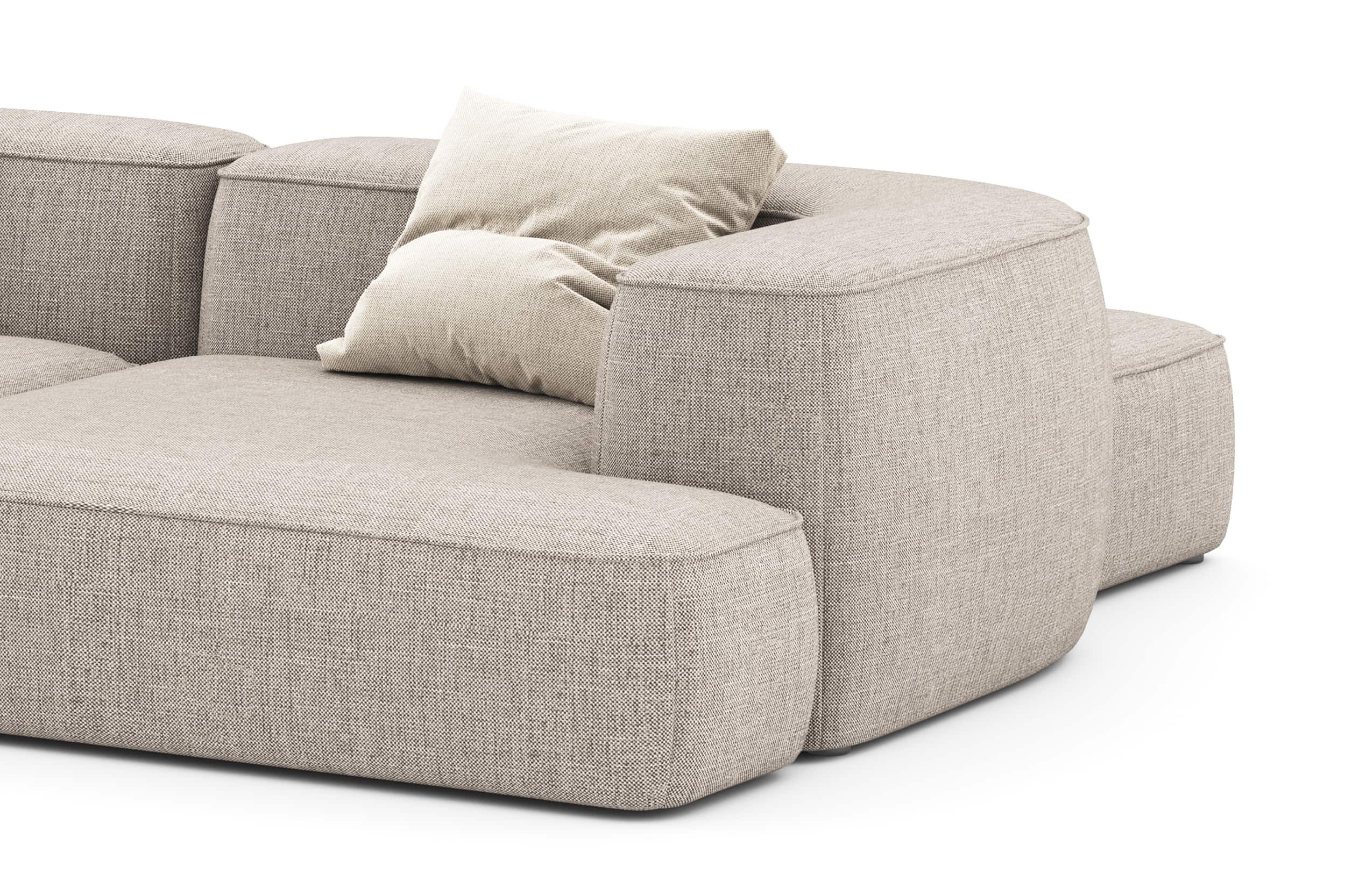 Угловой Диван Леман двусторонний с открытым краем. Фото 8