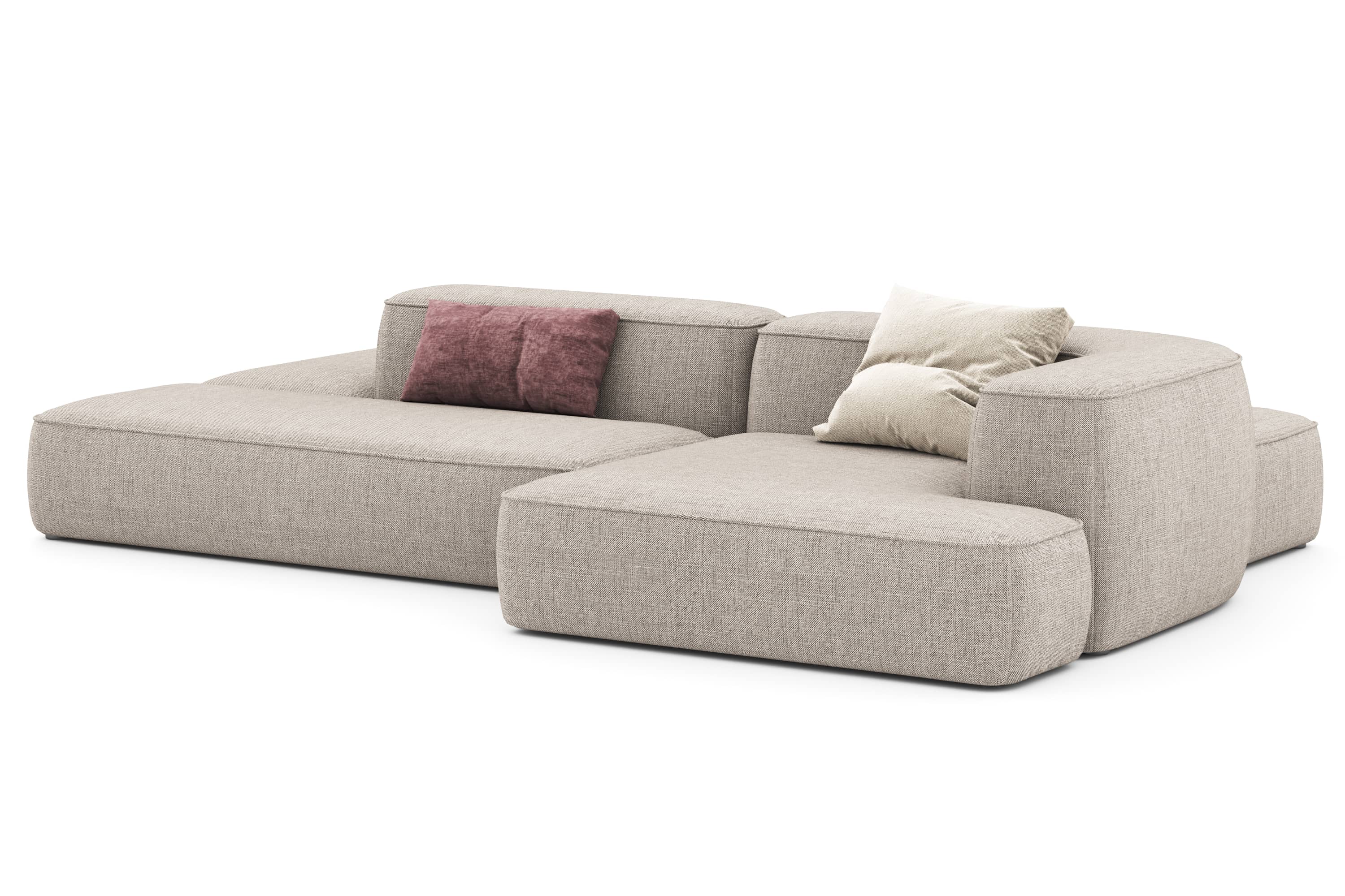 Угловой Диван Леман двусторонний с открытым краем. Фото 6