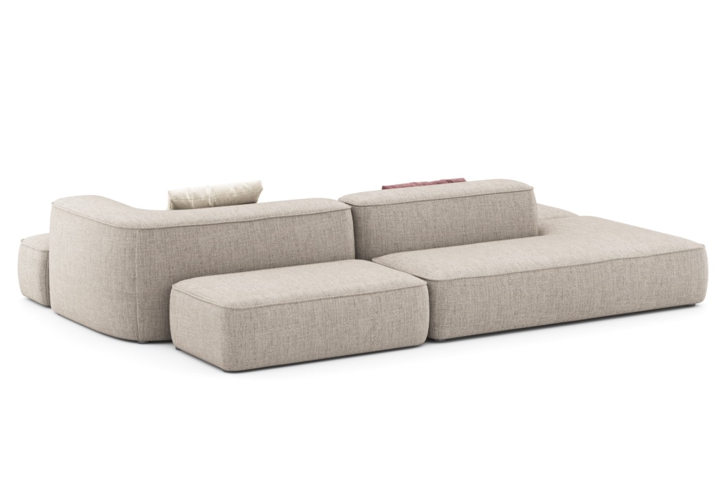 Угловой Диван Леман двусторонний с открытым краем. Фото 7
