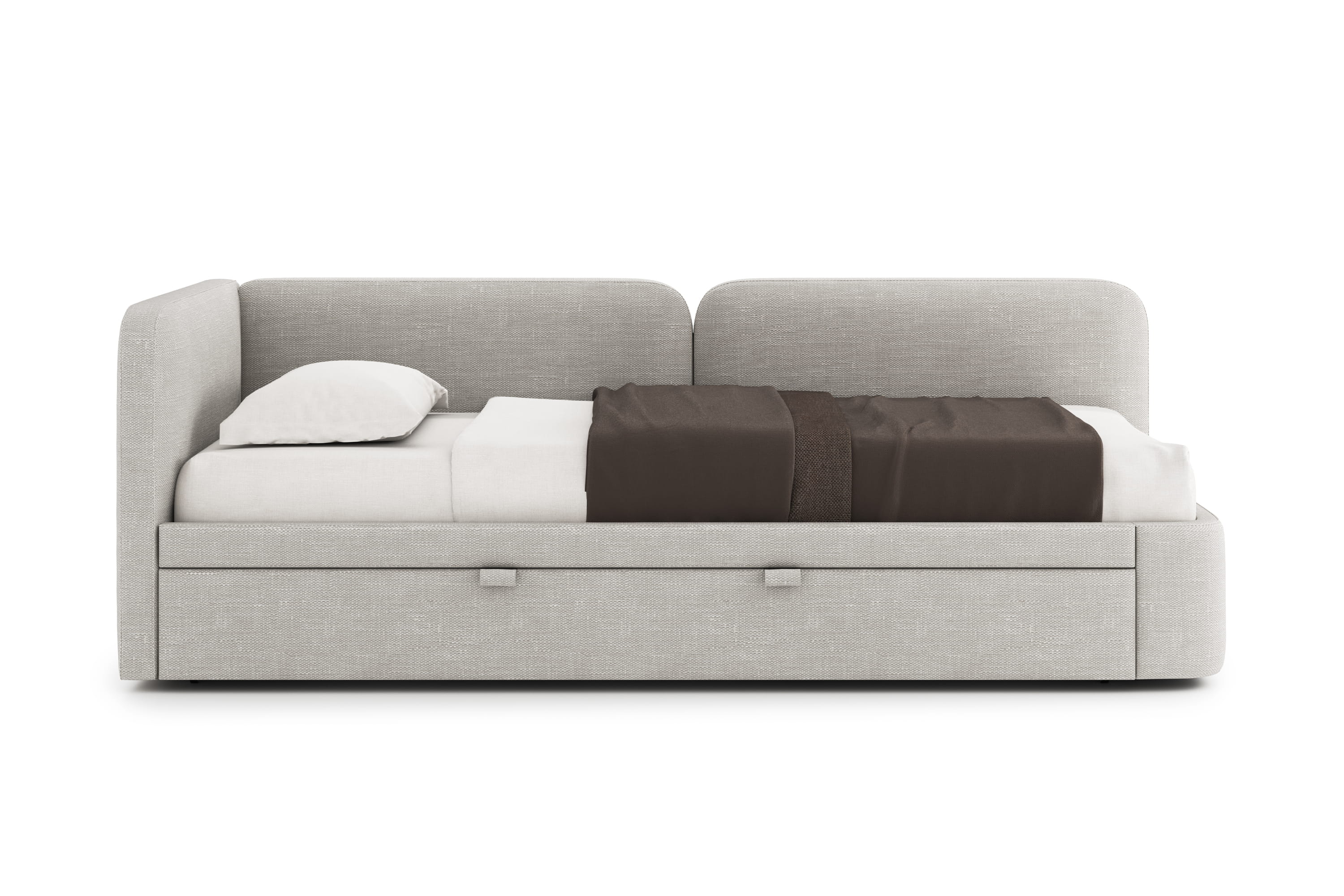 Детская кровать Оливер c одним бортом  размер 90x190 см. Фото 1