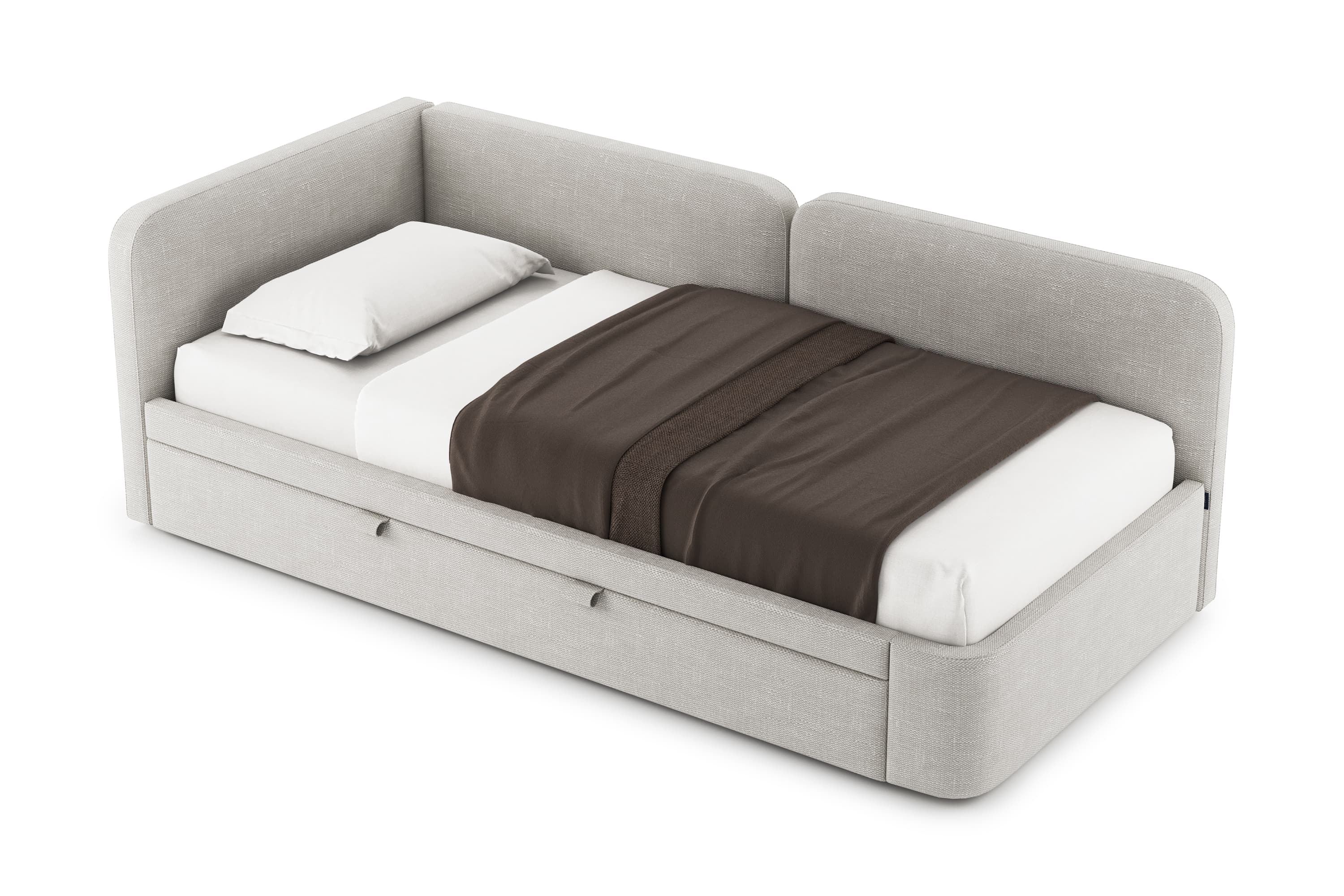 Детская кровать Оливер c одним бортом . Фото 3