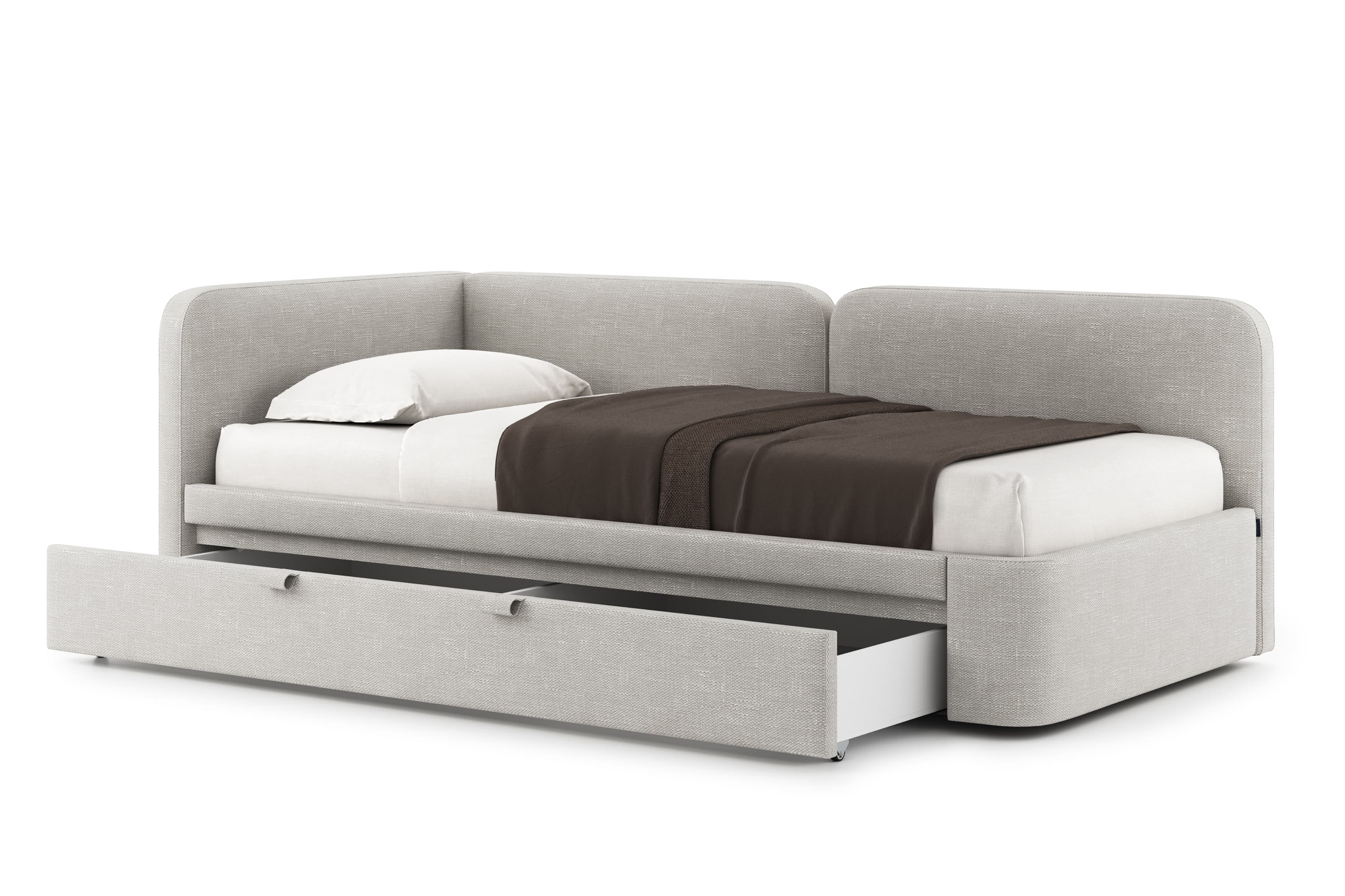 Детская кровать Оливер c одним бортом . Фото 4